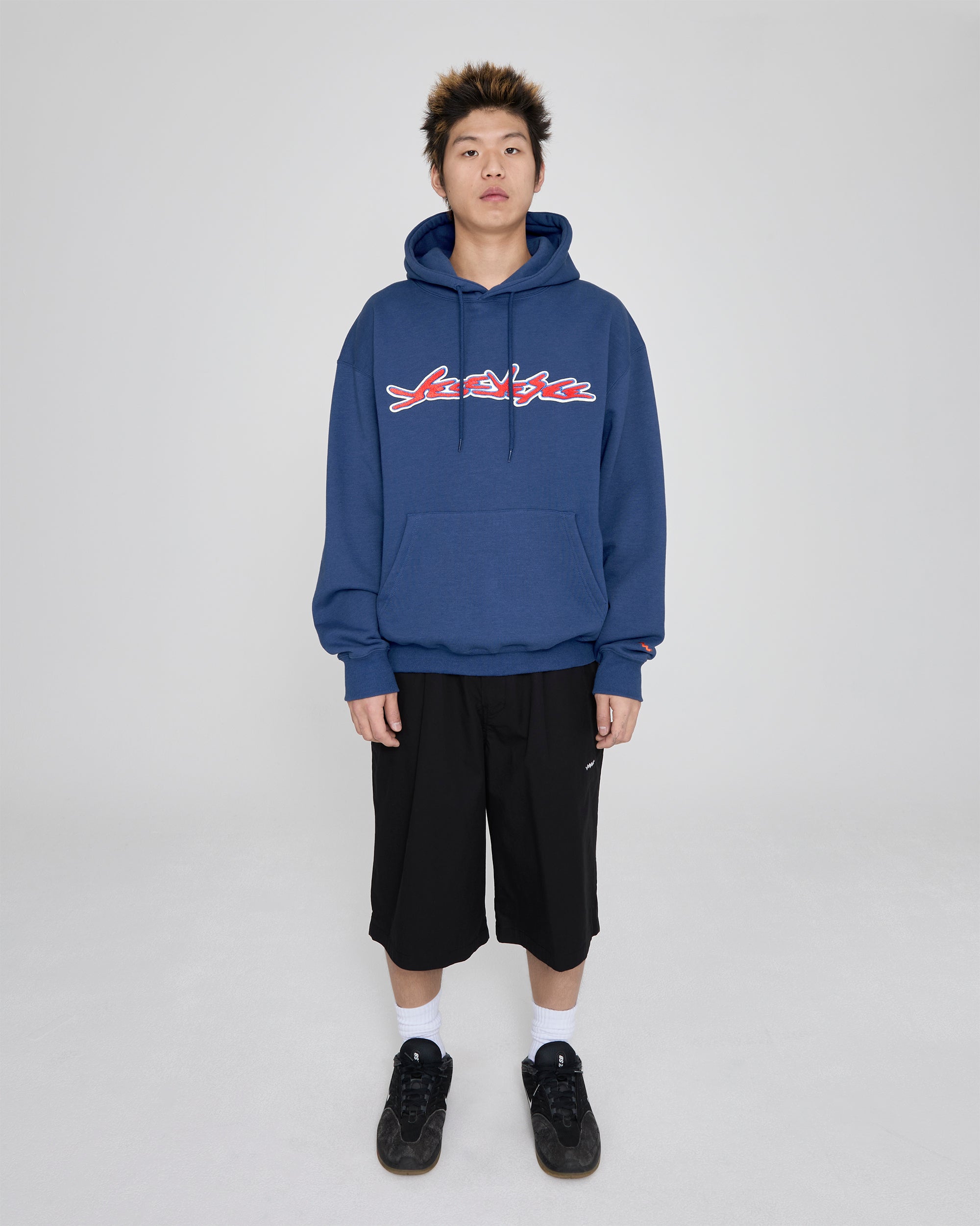 yeseyesee - Y.E.S Sign Logo Hoodie (Cobalt Blue) product image 7 | TRAB K-Fashion Australia