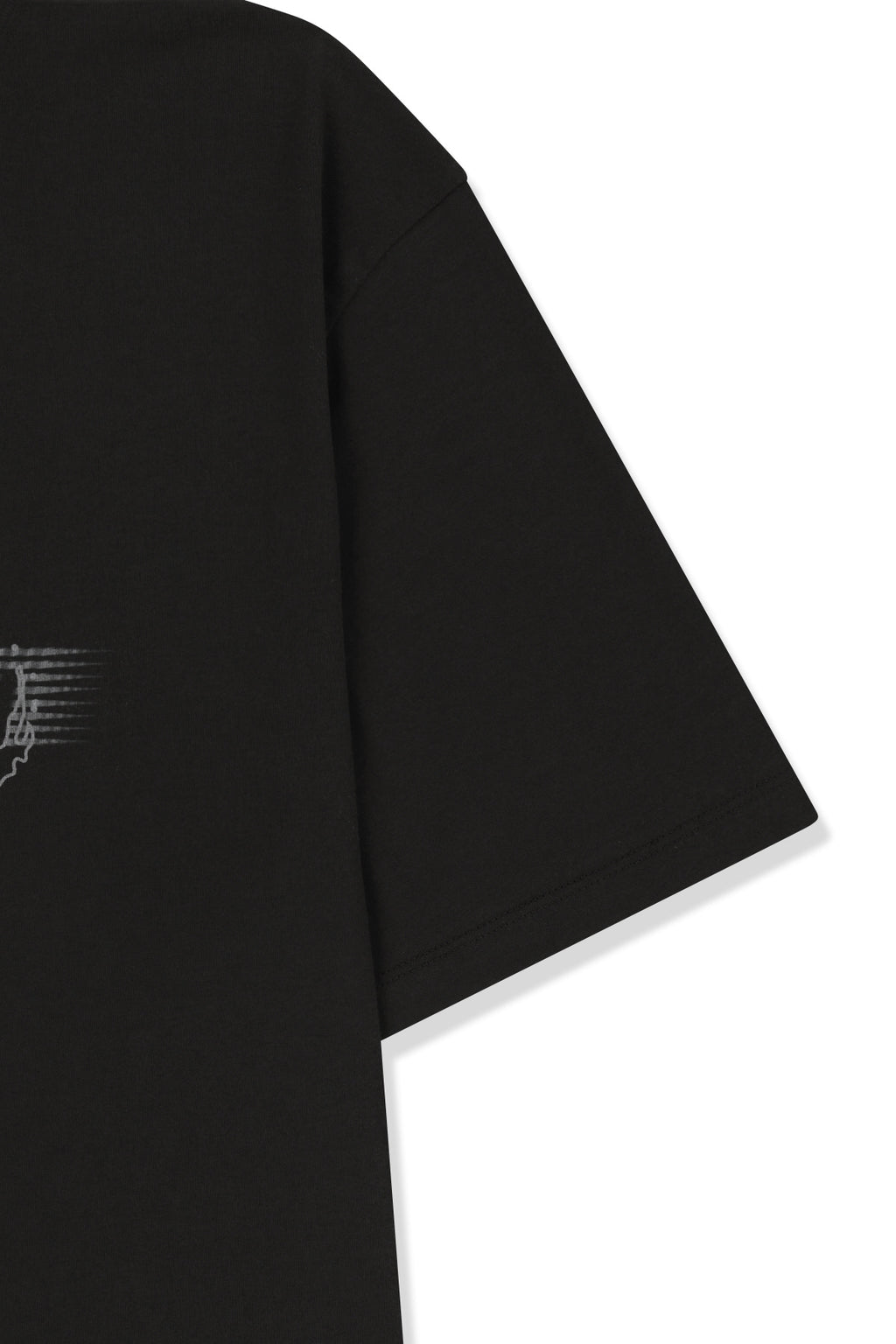 Matin Kim - Matin Pace Vortex Graffiti Top (Black) product image 4 | TRAB K-Fashion Australia