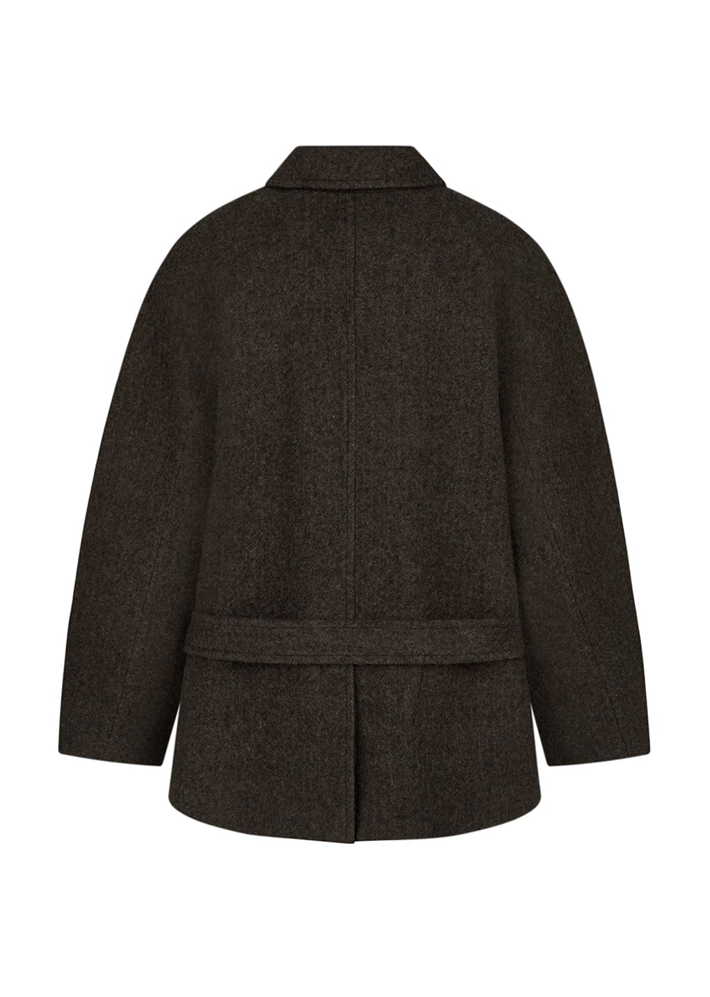 Amomento - belted mid coat (Khaki) product image 10 | TRAB K-Fashion Australia