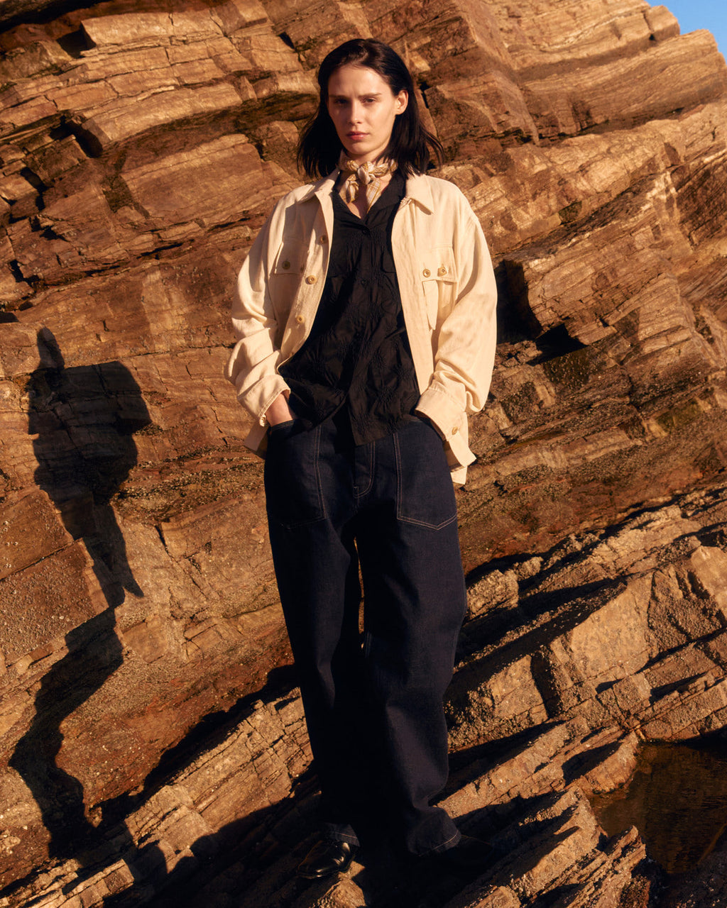 Eastlogue - Jungle Fatigue Jacket (Black) product image 1 | TRAB K-Fashion Australia