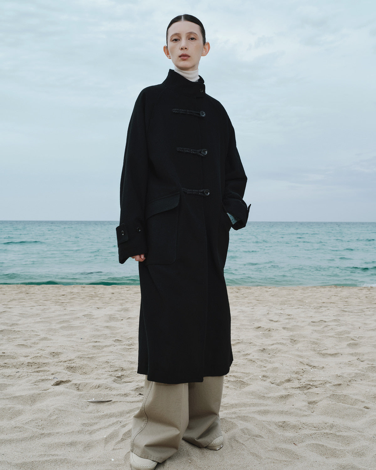 Eastlogue - Navigator Coat (Black) product image 3 | TRAB K-Fashion Australia