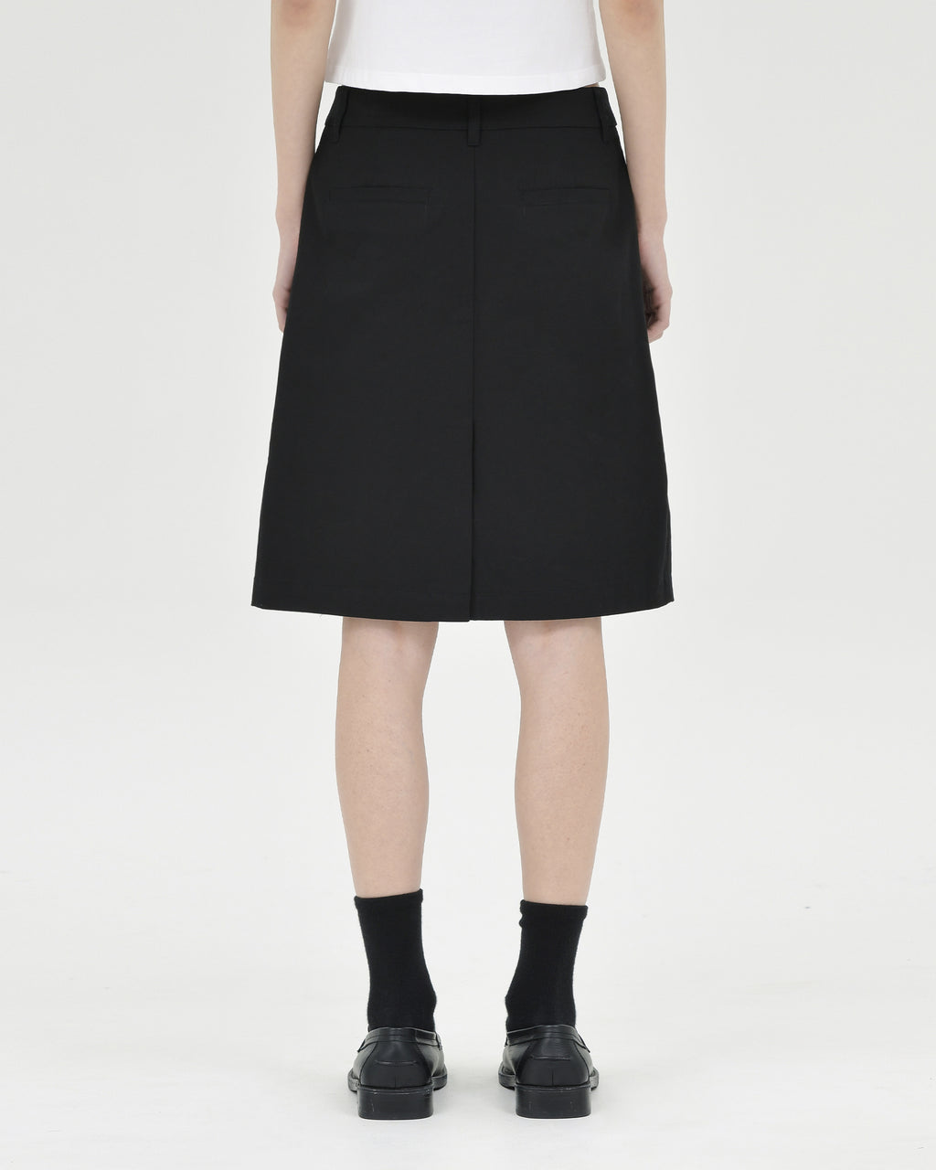 Brownyard - Pleats Skirt (Black) product image 2 | TRAB K-Fashion Australia