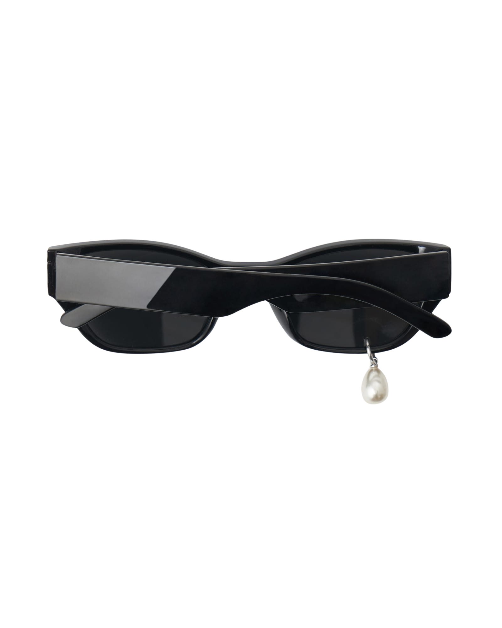 Kimhe Kim - Pearl Tear Cat-Eye Sunglasses (Black) product image 5 | TRAB K-Fashion Australia