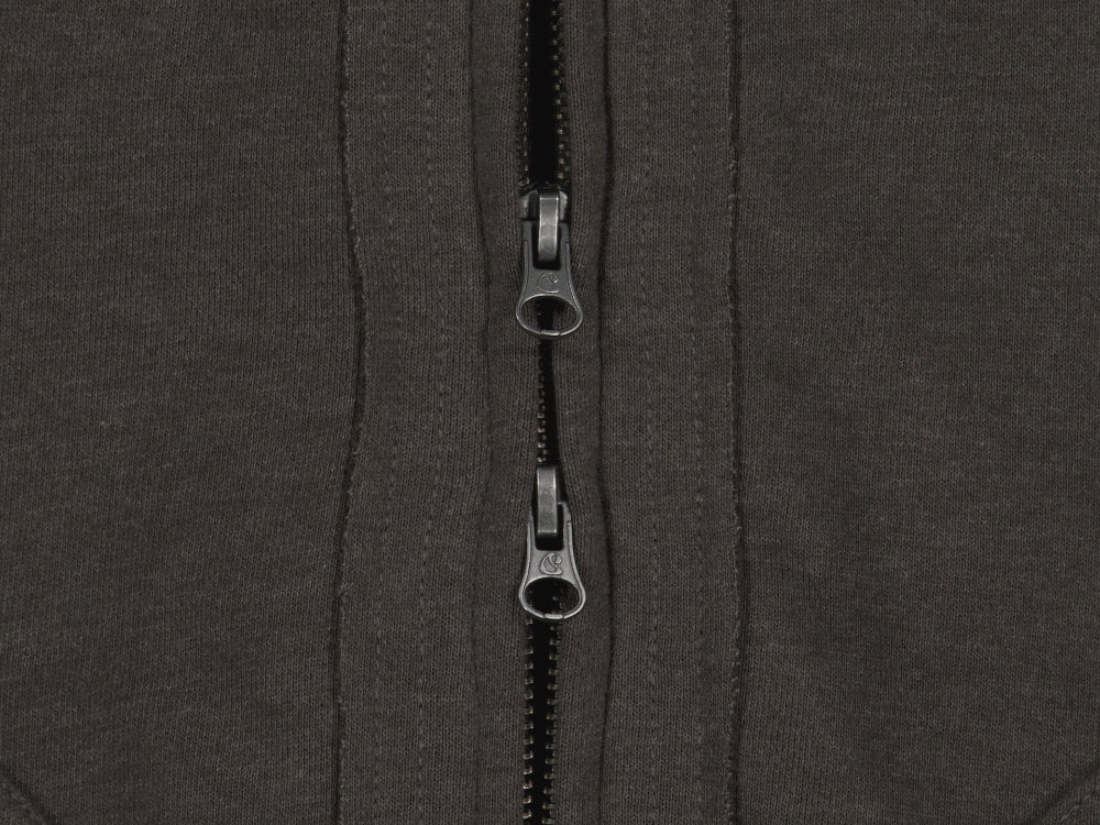 Coyseio - Cozy Sweat Down Jacket (Melange Brown) product image 18 | TRAB K-Fashion Australia