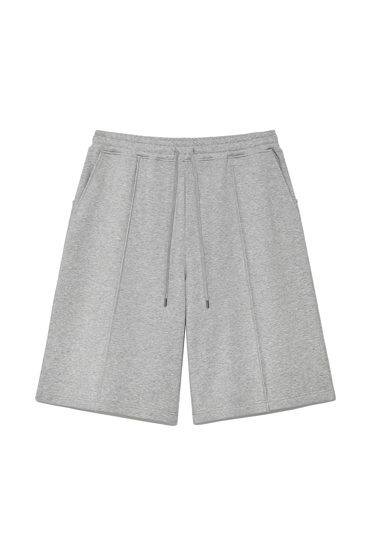 Matin Kim - Banding Bermuda Sweatpants (Grey) product image 1 | TRAB K-Fashion Australia