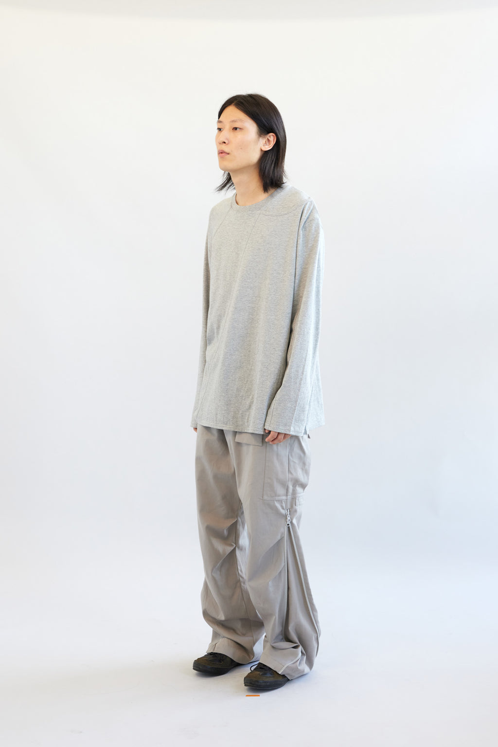 Hatchingroom - 9P Pants (Greige) product image 11 | TRAB K-Fashion Australia