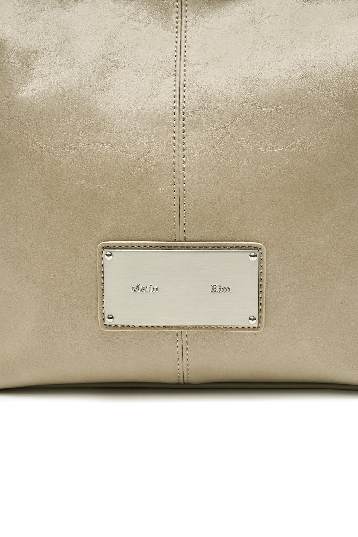 Matin Kim - Matin Stud Point Small Shoulder Bag (Beige) product image 4 | TRAB K-Fashion Australia