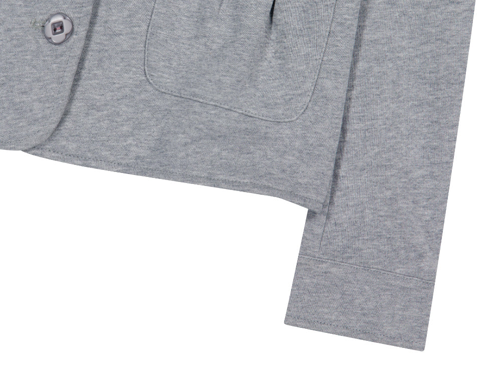 Coyseio - Cozy Sweat Jacket (Melange Grey) product image 19 | TRAB K-Fashion Australia