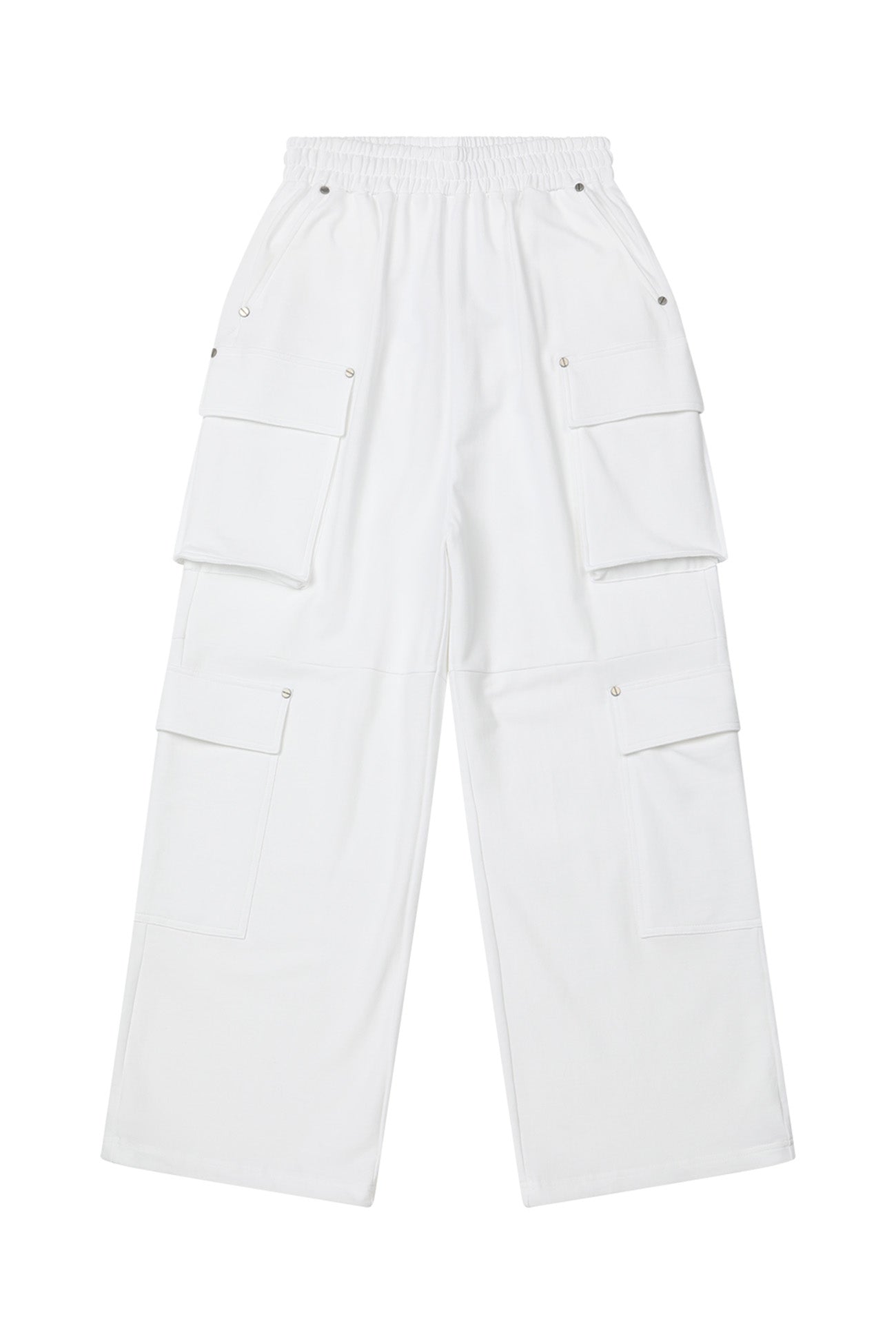 Deinet - Utility Cargo Sweat Pants (White) product image 8 | TRAB K-Fashion Australia
