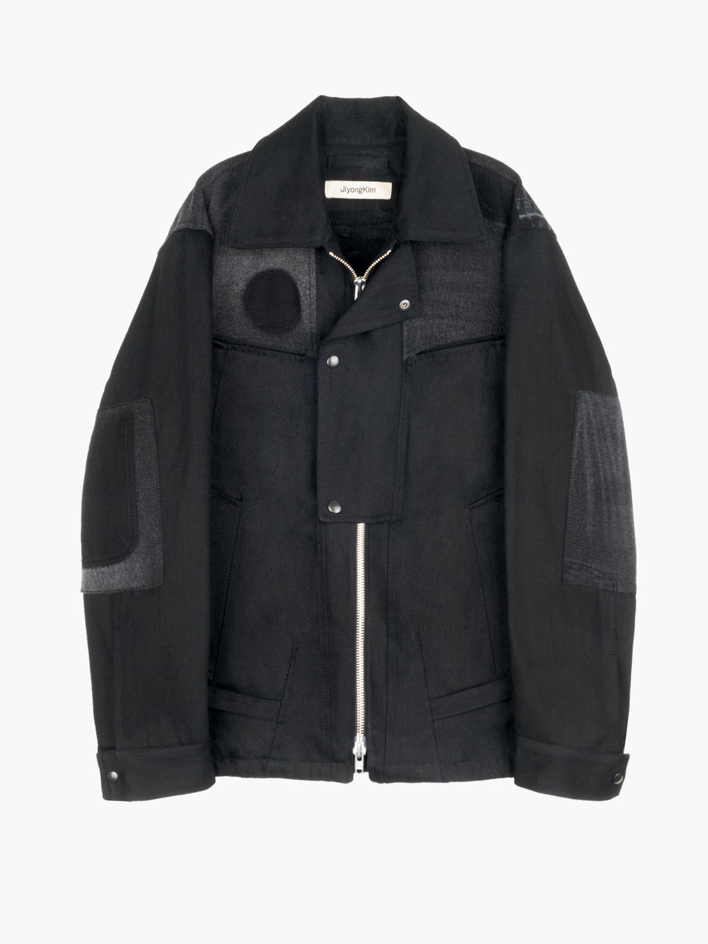 Jiyong Kim - Re-worked Denim Jacket (Black) product image 10 | TRAB K-Fashion Australia