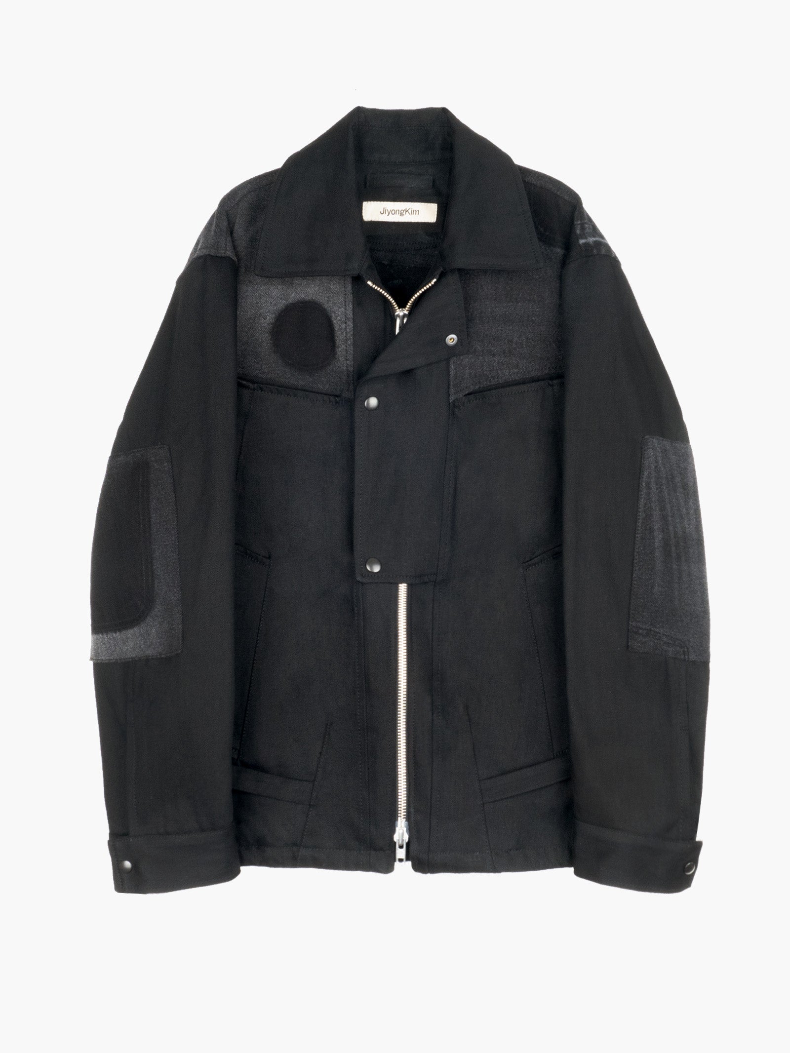 Jiyong Kim - Re-worked Denim Jacket (Black) product image 10 | TRAB K-Fashion Australia