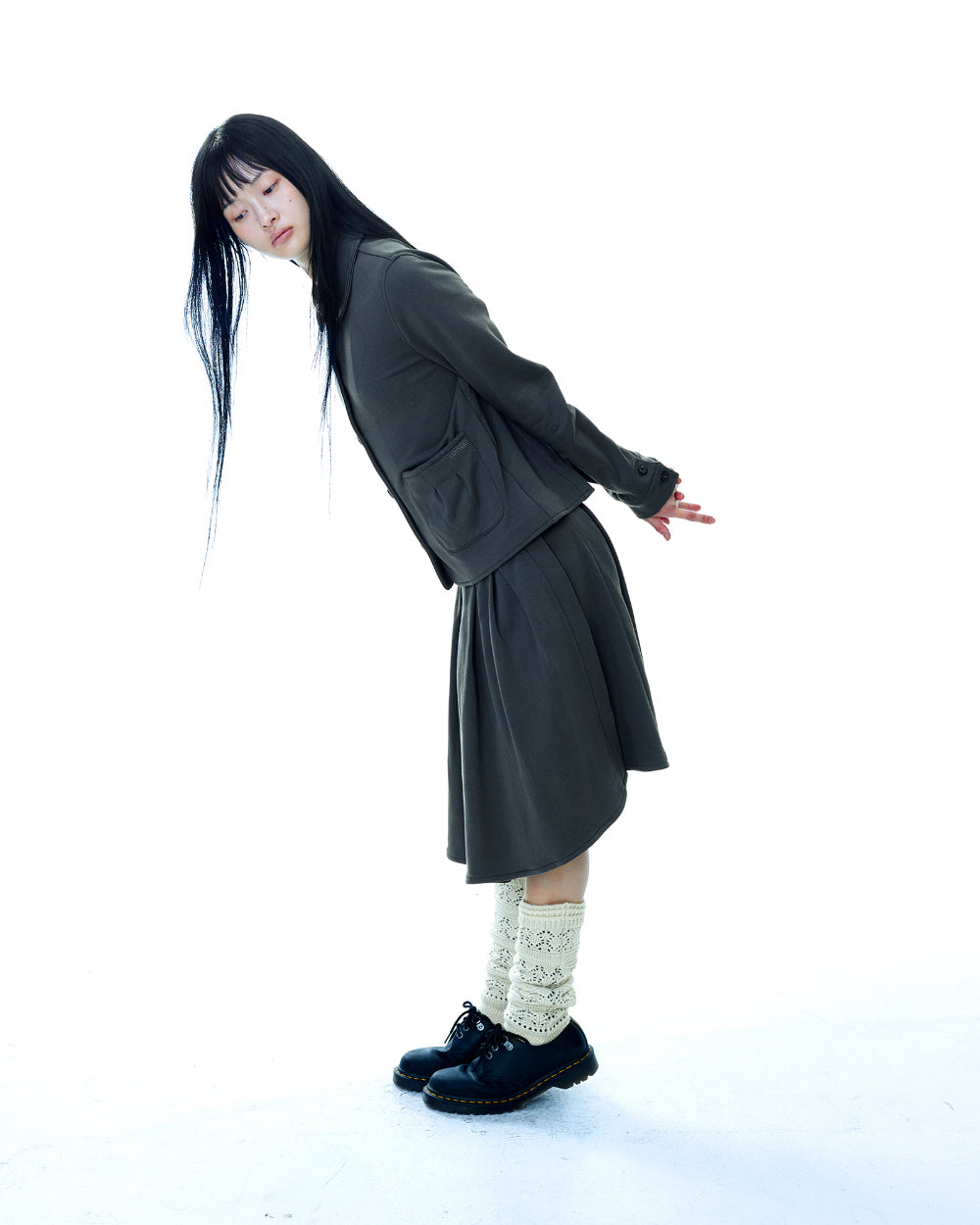 Coyseio - Cozy Sweat Jacket (Charcoal) product image 18 | TRAB K-Fashion Australia