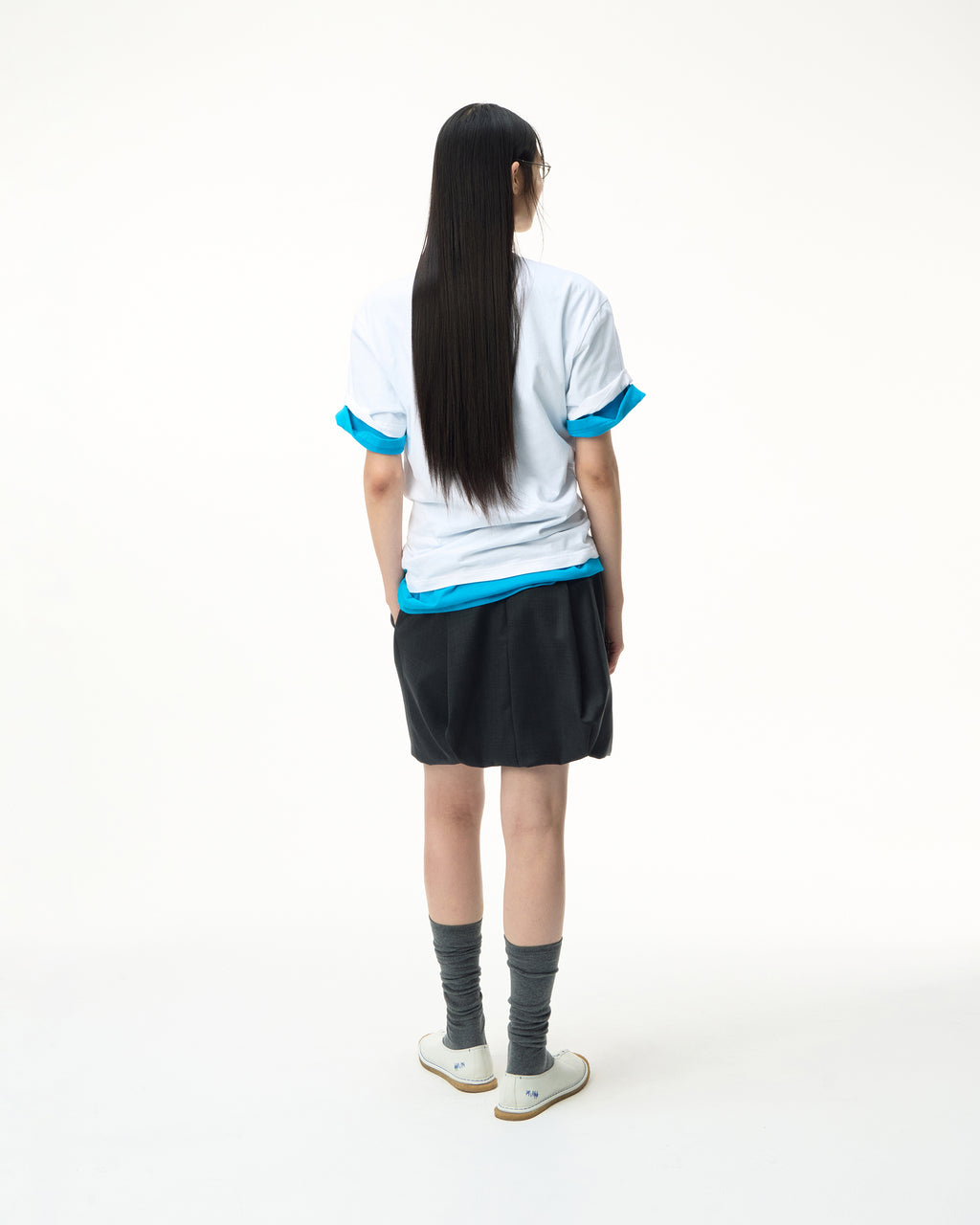 Ader Error - Semiover fit 3 PACK T002 (White) product image 9 | TRAB K-Fashion Australia
