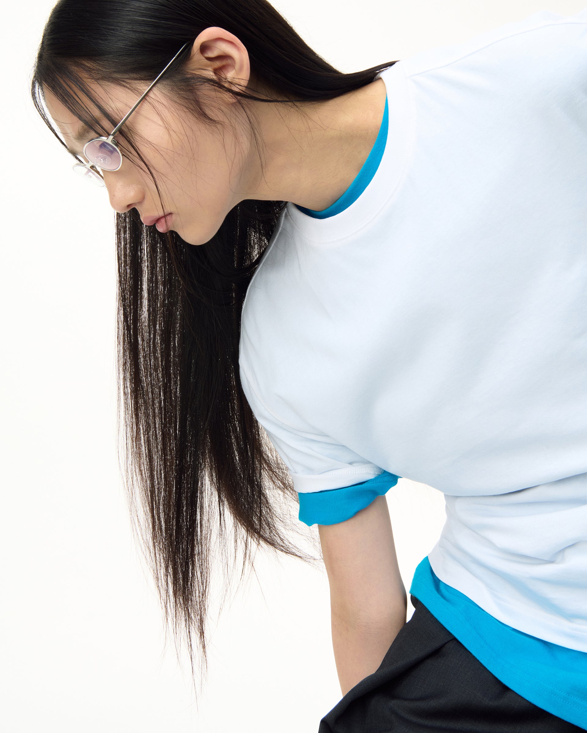 Ader Error - Semiover fit 3 PACK T002 (White) product image 3 | TRAB K-Fashion Australia