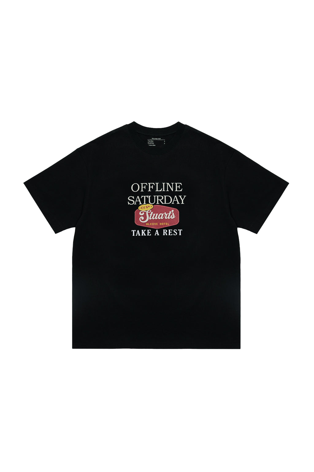 STU - Sign Printing T-Shirt (Black) product image 13 | TRAB K-Fashion Australia