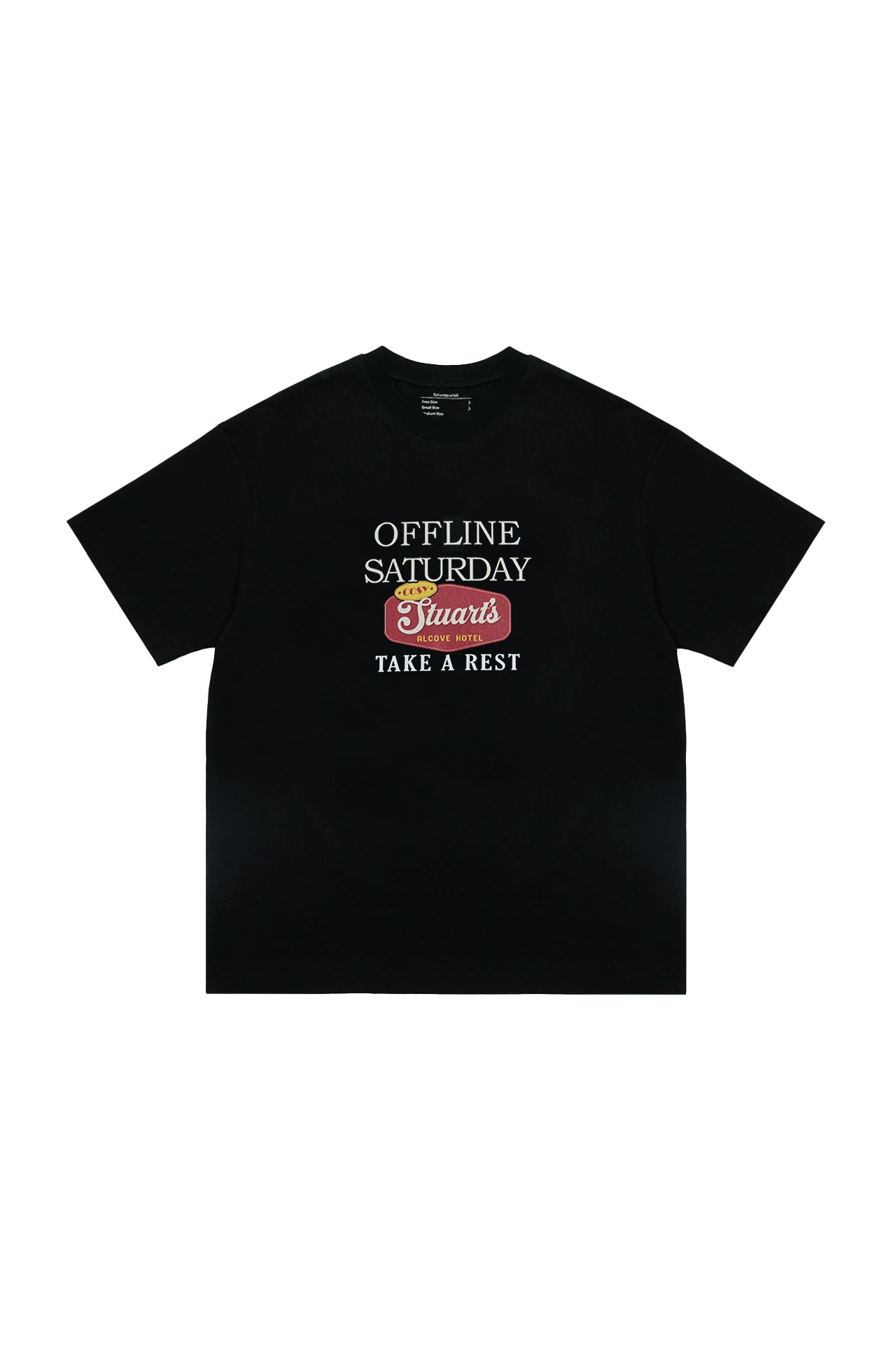 STU - Sign Printing T-Shirt (Black) product image 13 | TRAB K-Fashion Australia