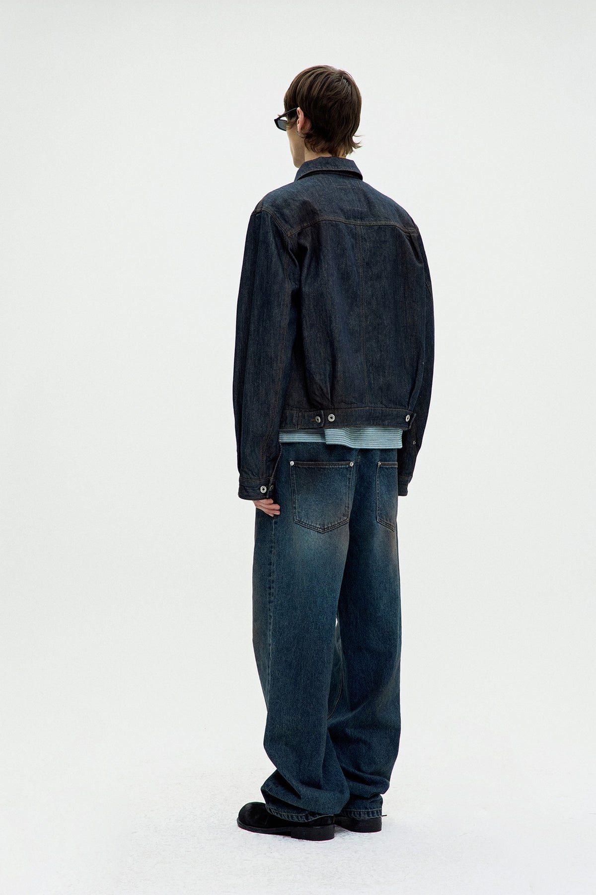 Coor - Type 2 Dirty Washed Trucker Jacket (Indigo) product image 4 | TRAB K-Fashion Australia