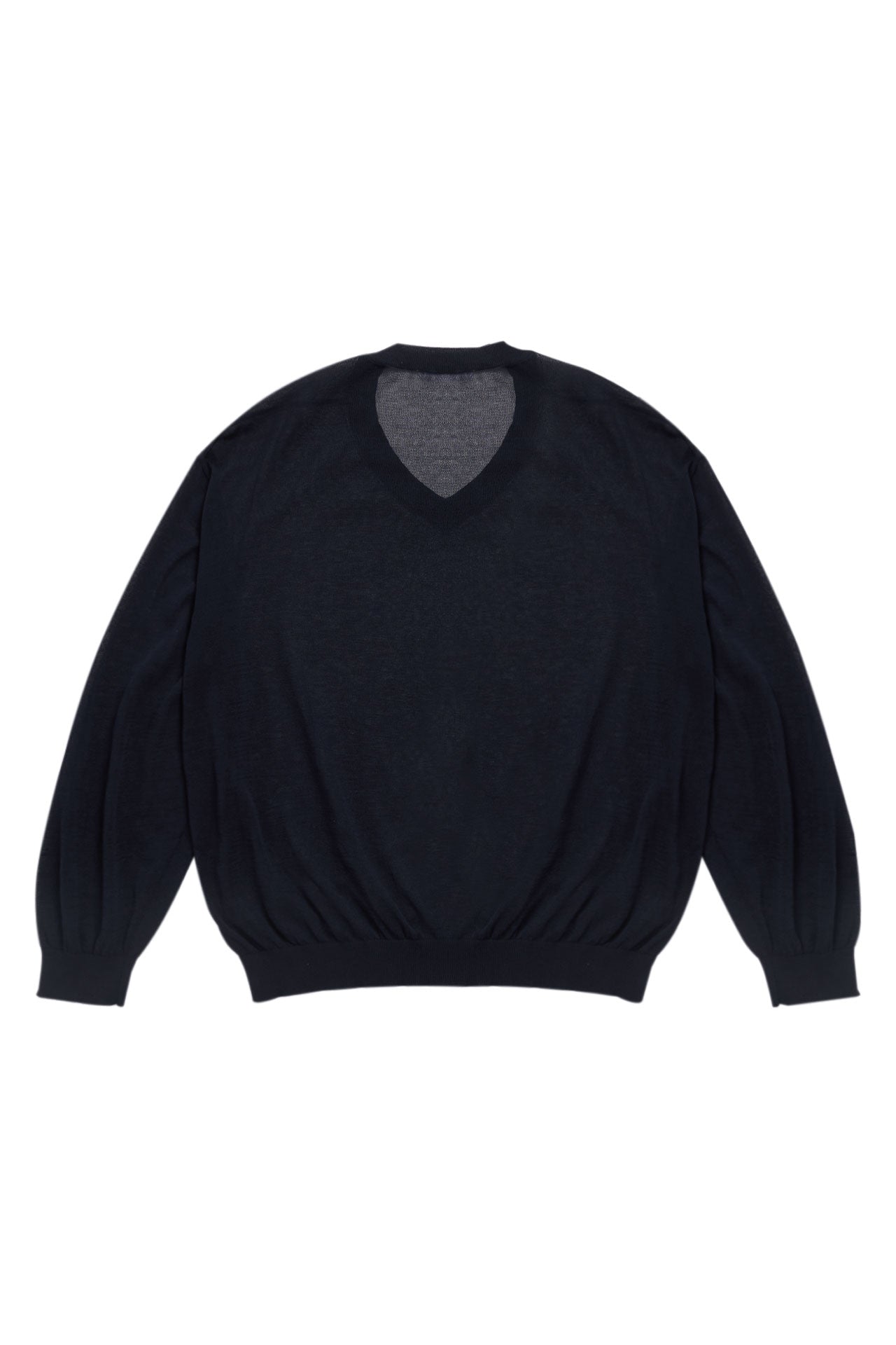 STU - Sheer V-Neck Knit (Navy) product image 18 | TRAB K-Fashion Australia