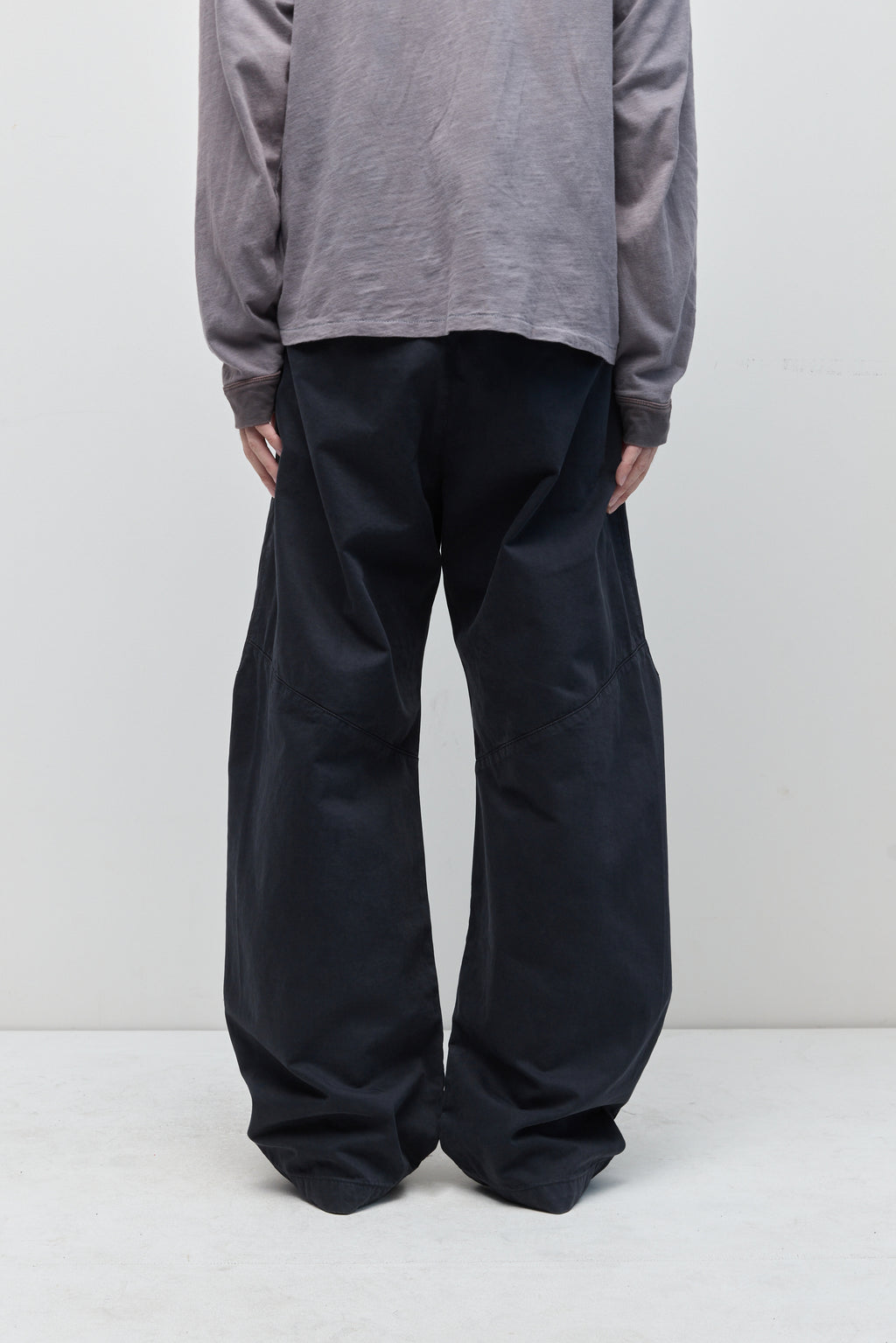 Hatchingroom - Shaped Trousers Dyed Ink (Black) product image 13 | TRAB K-Fashion Australia