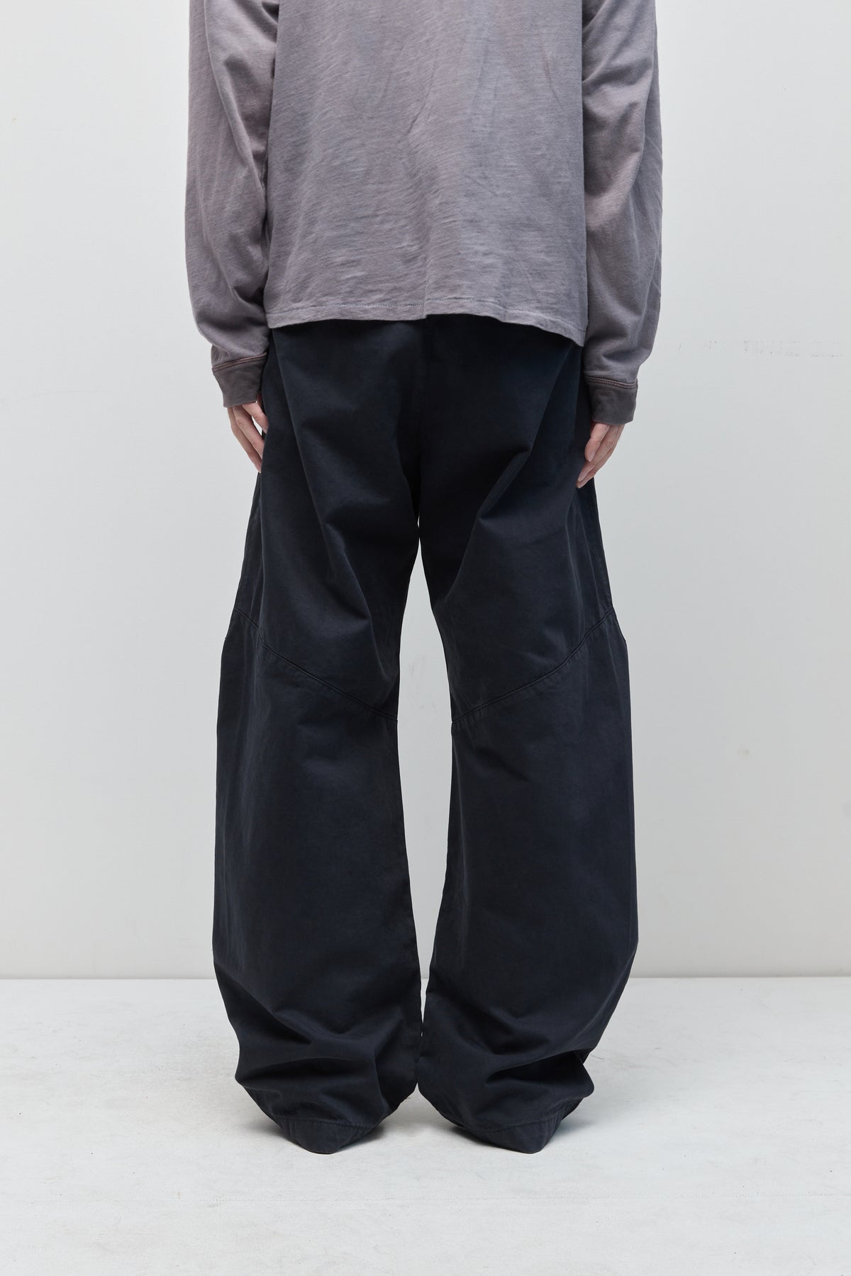 Hatchingroom - Shaped Trousers Dyed Ink (Black) product image 13 | TRAB K-Fashion Australia