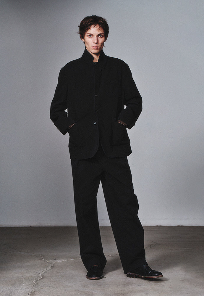 Art if acts - One Tuck Chino Pants (Faded Black) product image 5 | TRAB K-Fashion Australia