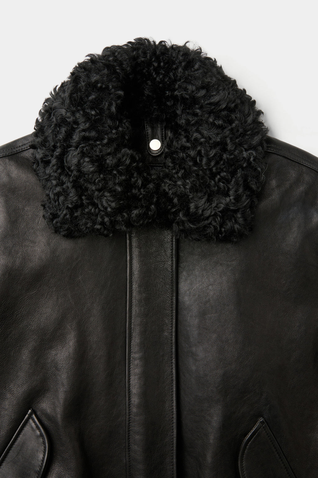Coor - Detachable Fur Leather Jumper (Black) product image 5 | TRAB K-Fashion Australia