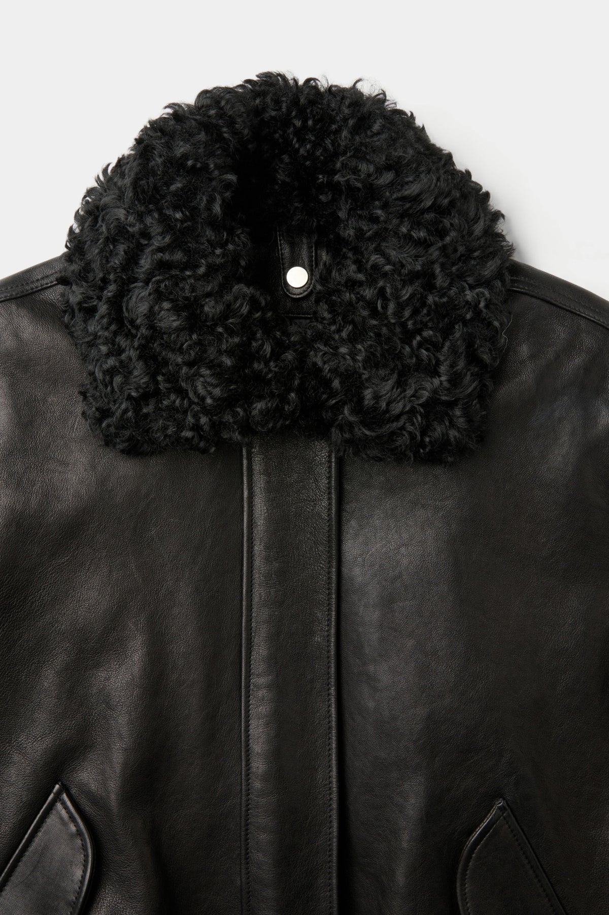 Coor - Detachable Fur Leather Jumper (Black) product image 5 | TRAB K-Fashion Australia