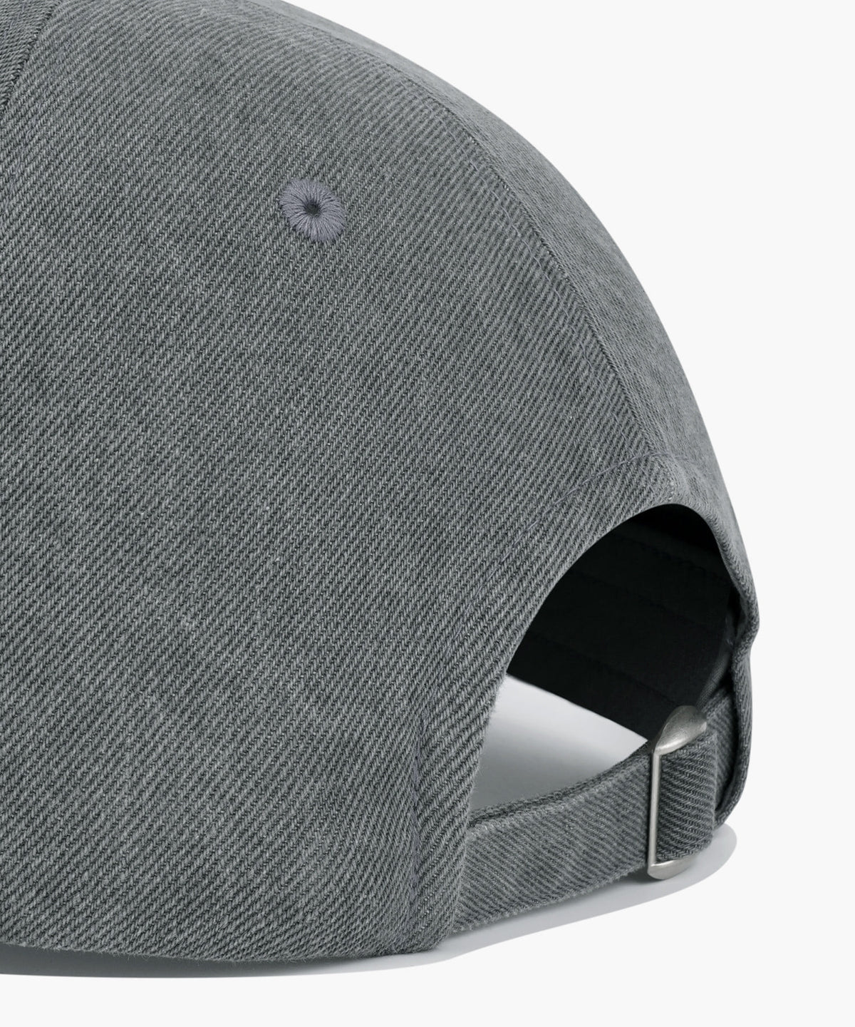 Marithe & Francois Girbaud - Denim Washing Small Classic Logo Covered Cap (Gray) product image 4 | TRAB K-Fashion Australia