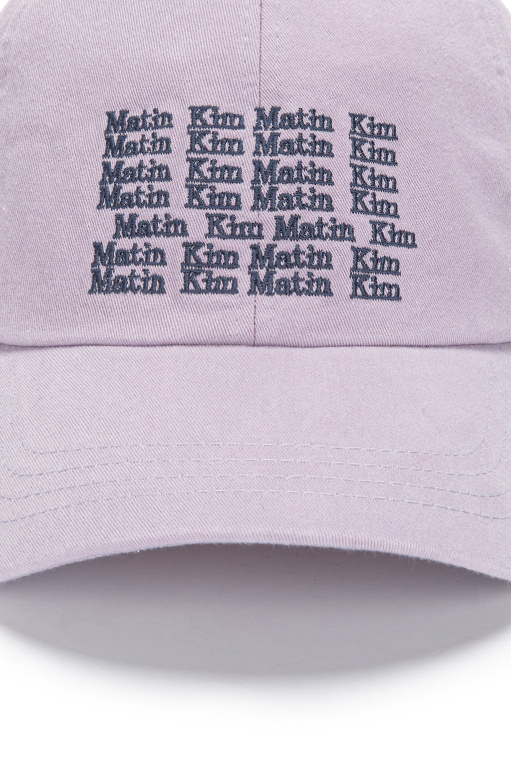 Matin Kim - Lettering Ball Cap (Lilac) product image 4 | TRAB K-Fashion Australia
