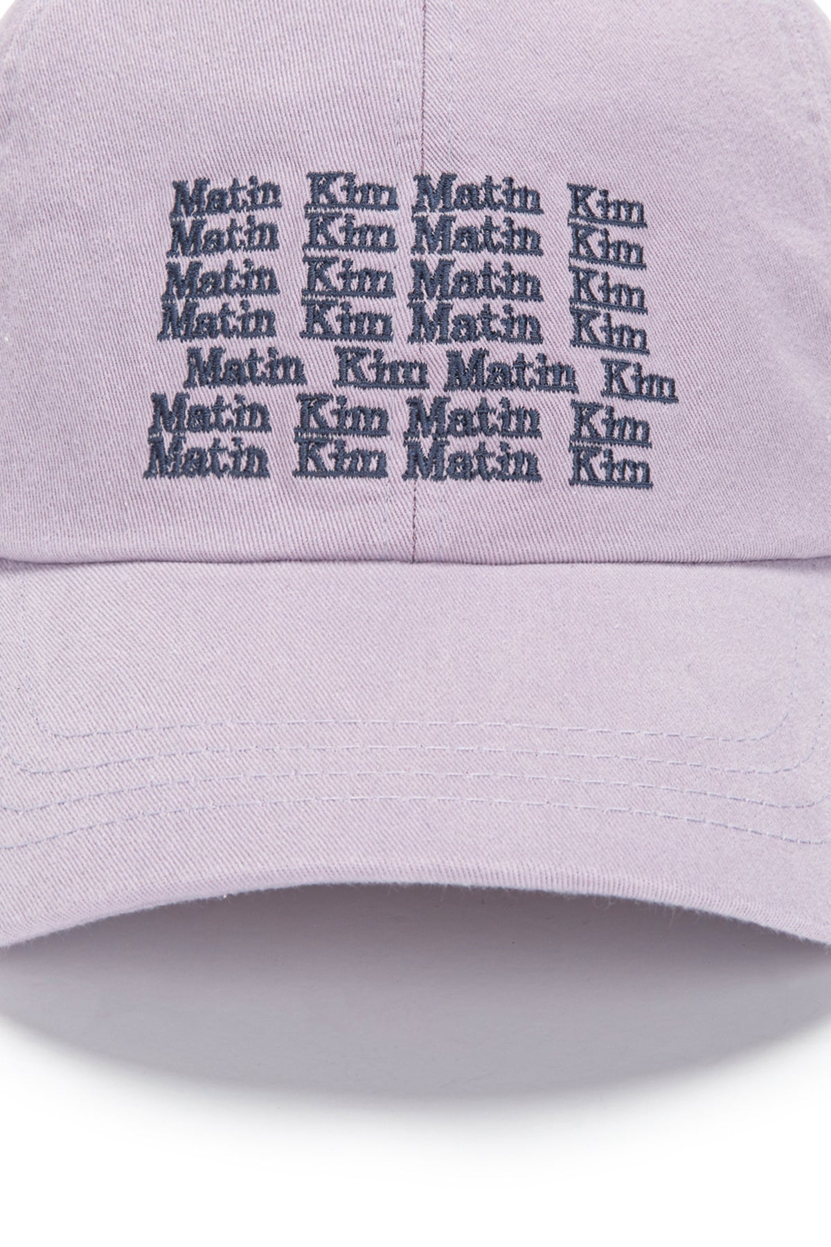 Matin Kim - Lettering Ball Cap (Lilac) product image 4 | TRAB K-Fashion Australia