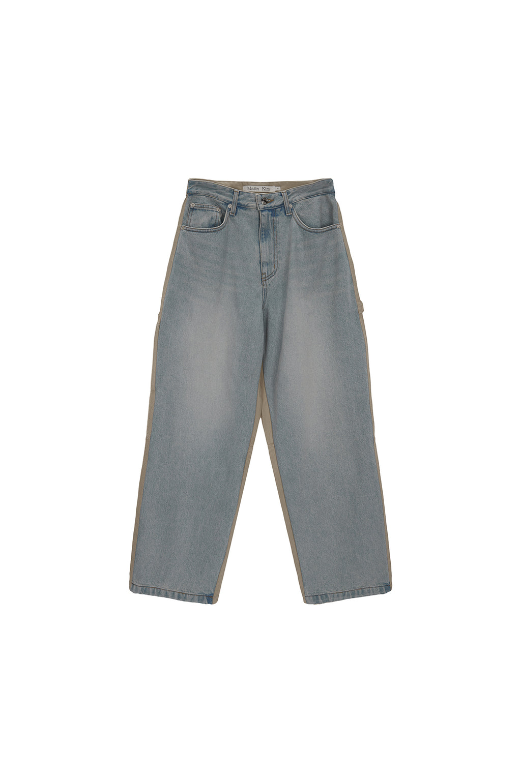 Matin Kim - Double Side Carpenter Denim Pants (Blue) product image 1 | TRAB K-Fashion Australia