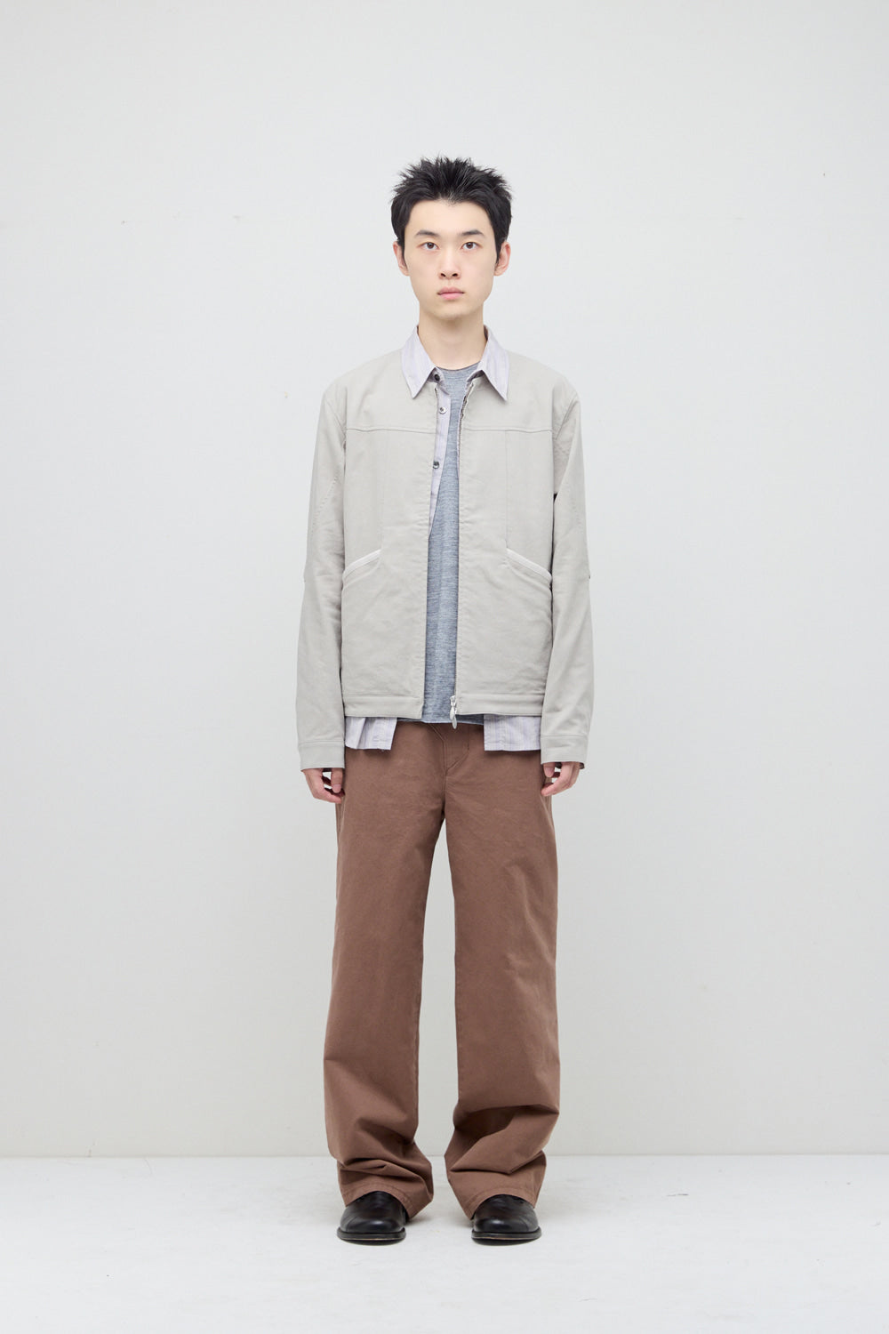 Hatchingroom - River Jacket (Stone) product image 3 | TRAB K-Fashion Australia