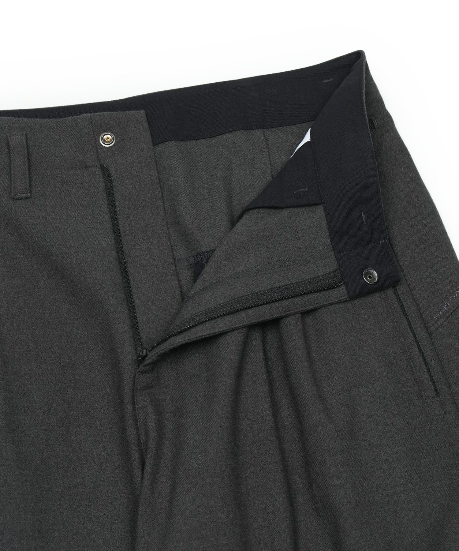 San San Gear - Wide Pants (Charcoal) product image 6 | TRAB K-Fashion Australia