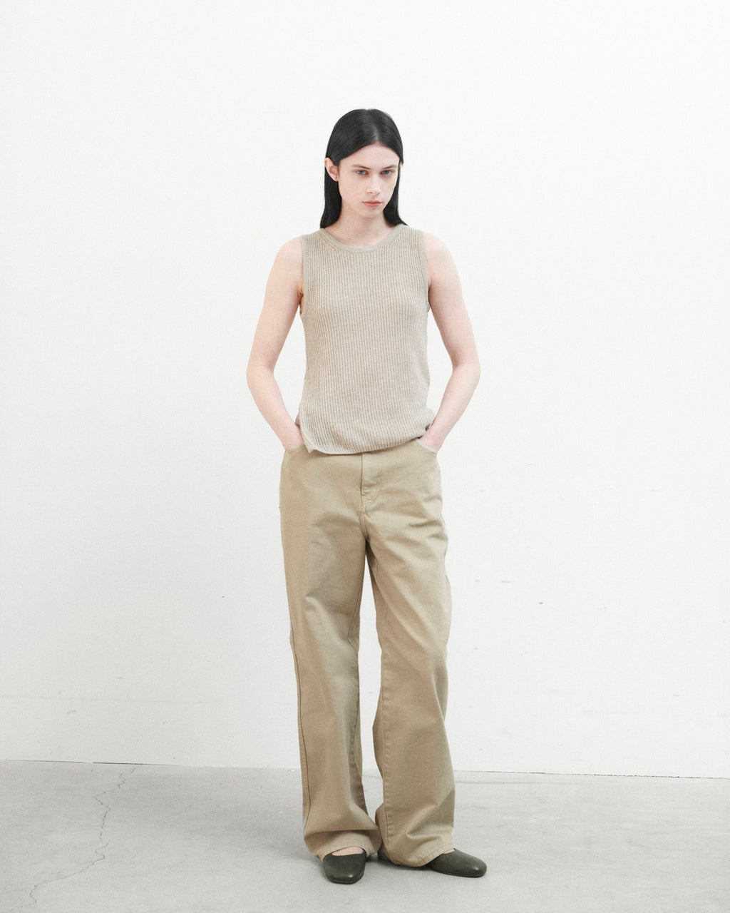 Brownyard - Straight Denim (Light Brown) product image 1 | TRAB K-Fashion Australia