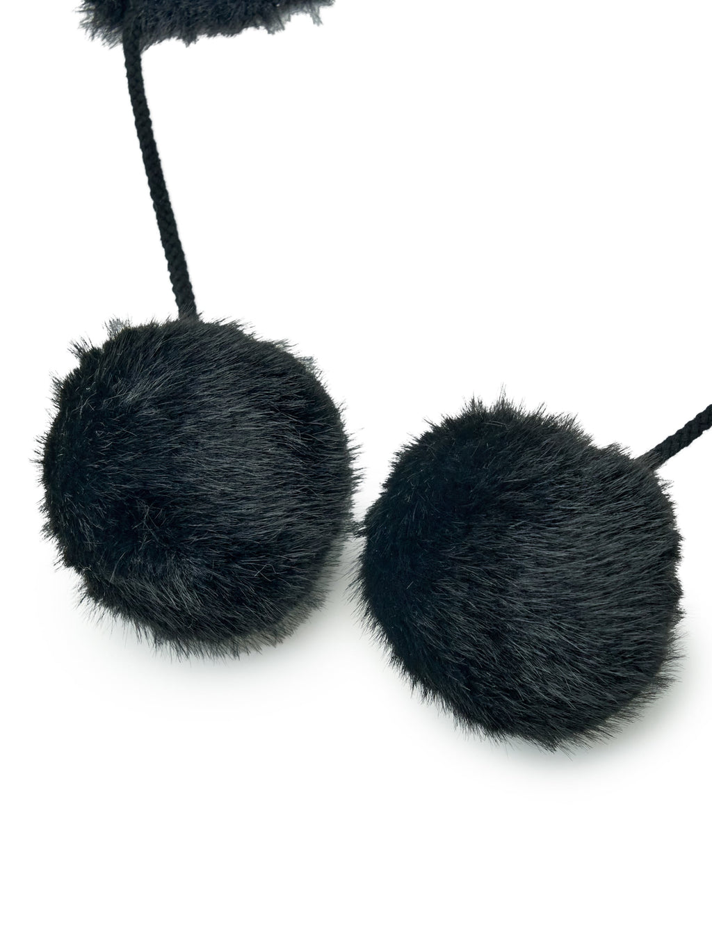 MLB Korea - MLB Fur Meow Earflap Beanie New York Yankees (Black) product image 9 | TRAB K-Fashion Australia