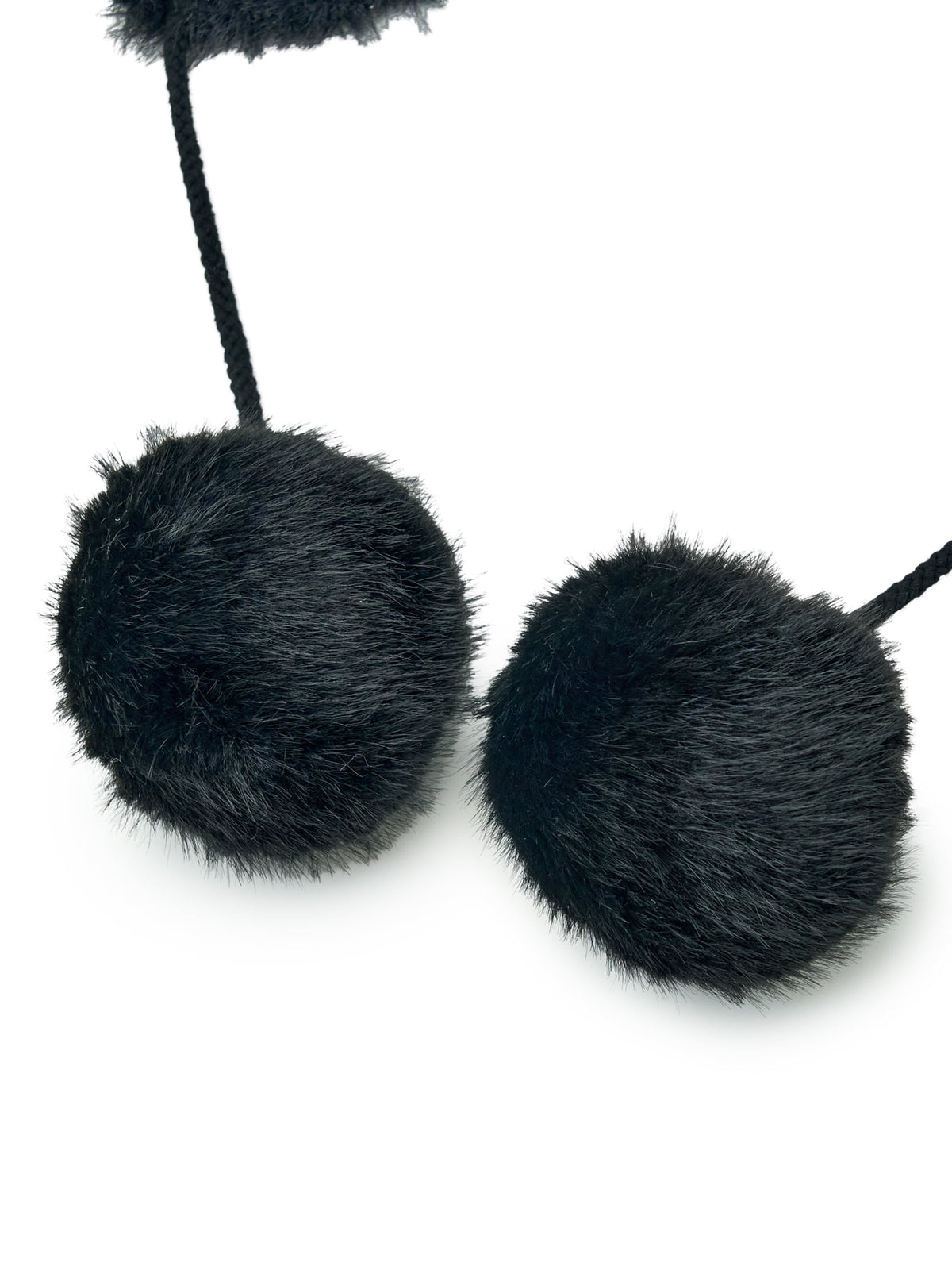 MLB Korea - MLB Fur Meow Earflap Beanie New York Yankees (Black) product image 9 | TRAB K-Fashion Australia