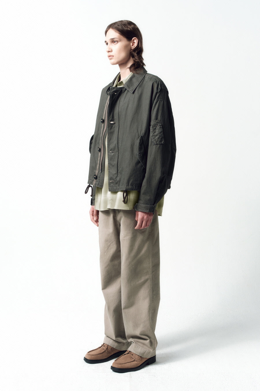 Insilence - Brushed Cotton MK3 Jumper (Charcoal) product image 3 | TRAB K-Fashion Australia