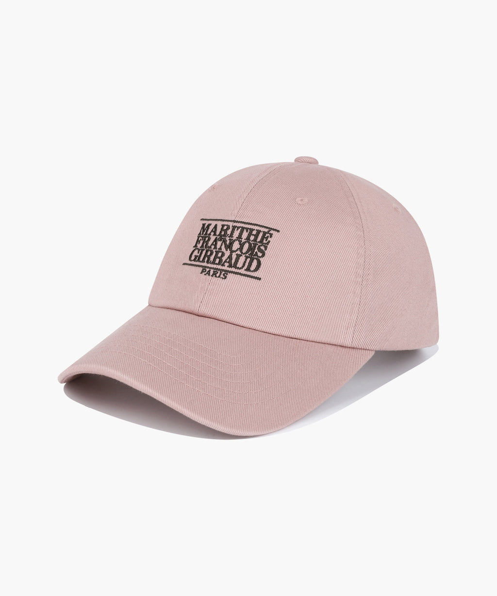 Marithe & Francois Girbaud - Small Classic Logo Cap (Dark Pink) product image 1 | TRAB K-Fashion Australia