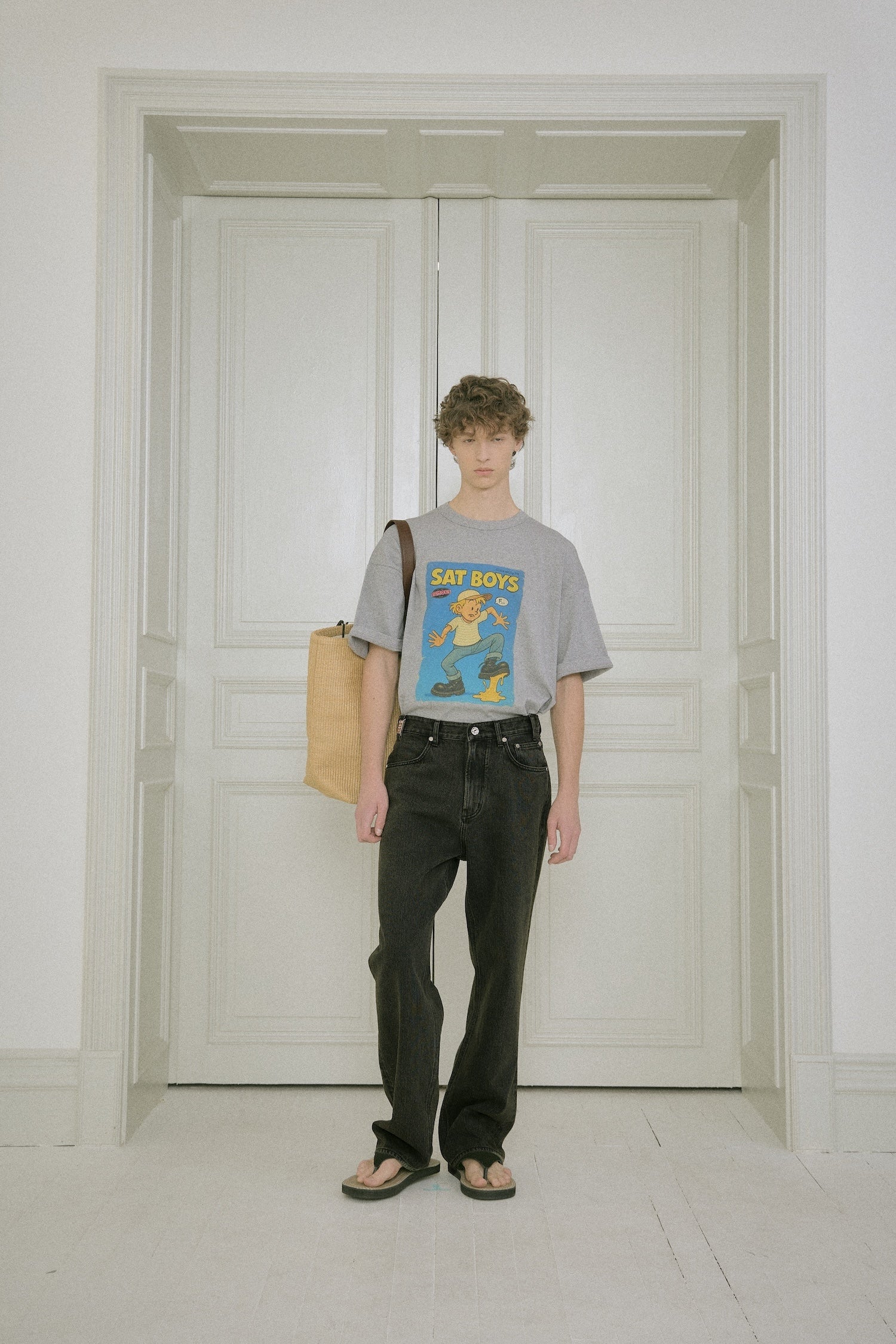 Stu - Straight Denim Pants (Green) product image 10 | TRAB K-Fashion Australia