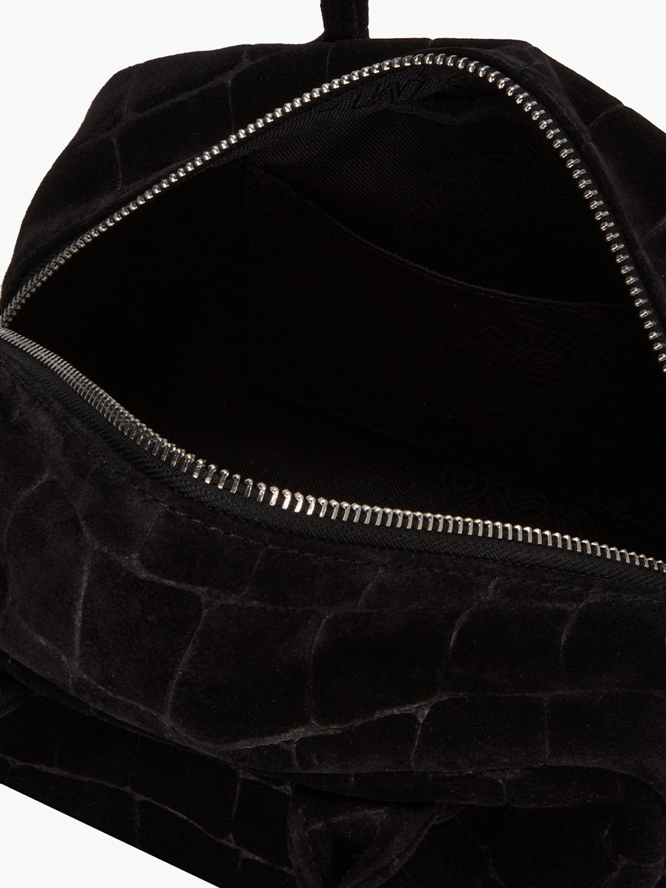 Marge Sherwood - Soft Bowling (Black Croc-Effect Suede) product image 9 | TRAB K-Fashion Australia