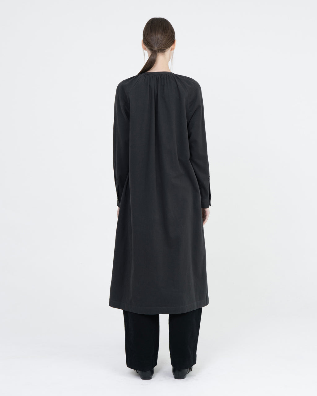 Brownyard - Gathered Dress (Black) product image 4 | TRAB K-Fashion Australia