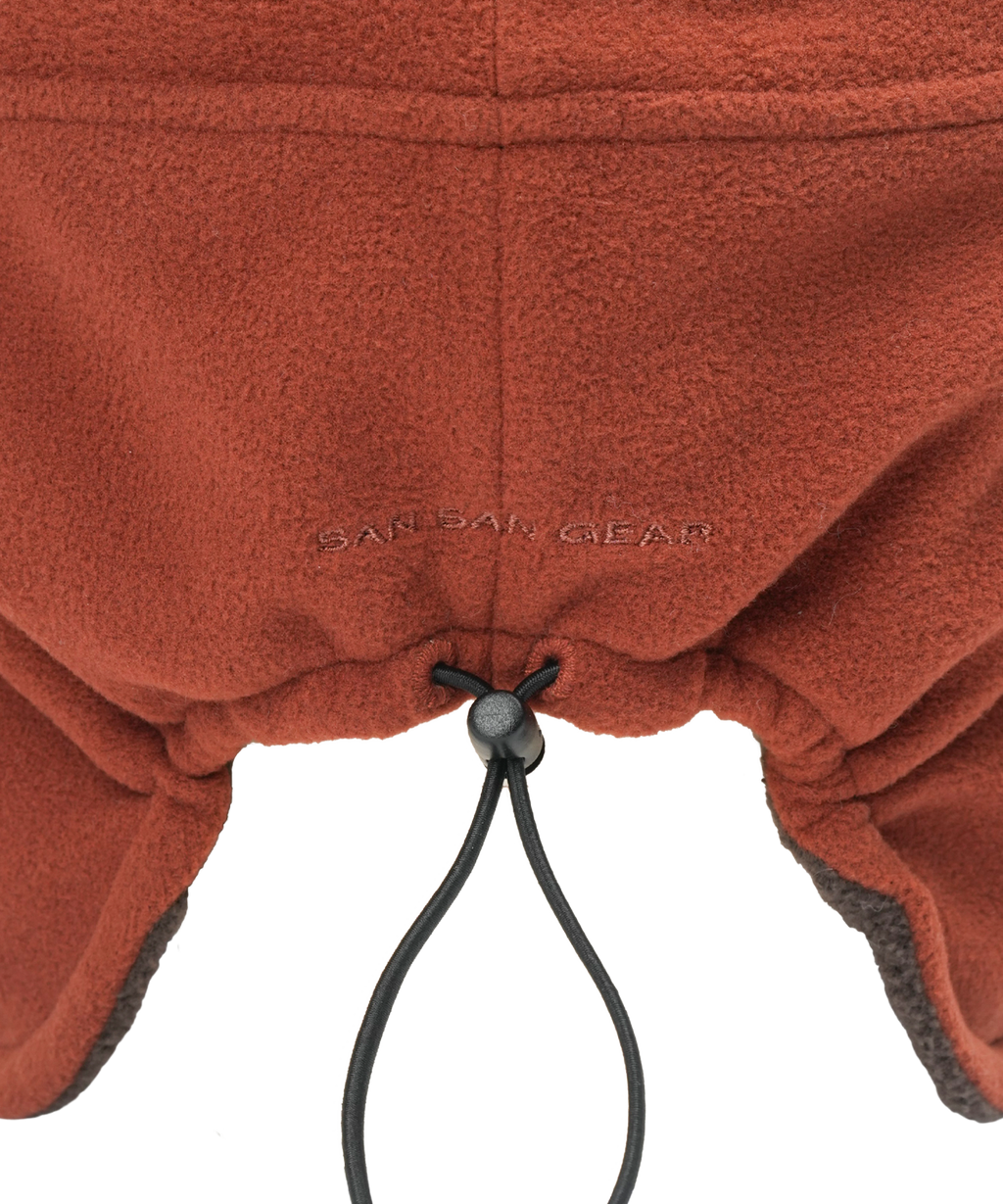 San San Gear - Fleece Cap (Brick Red) product image 9 | TRAB K-Fashion Australia