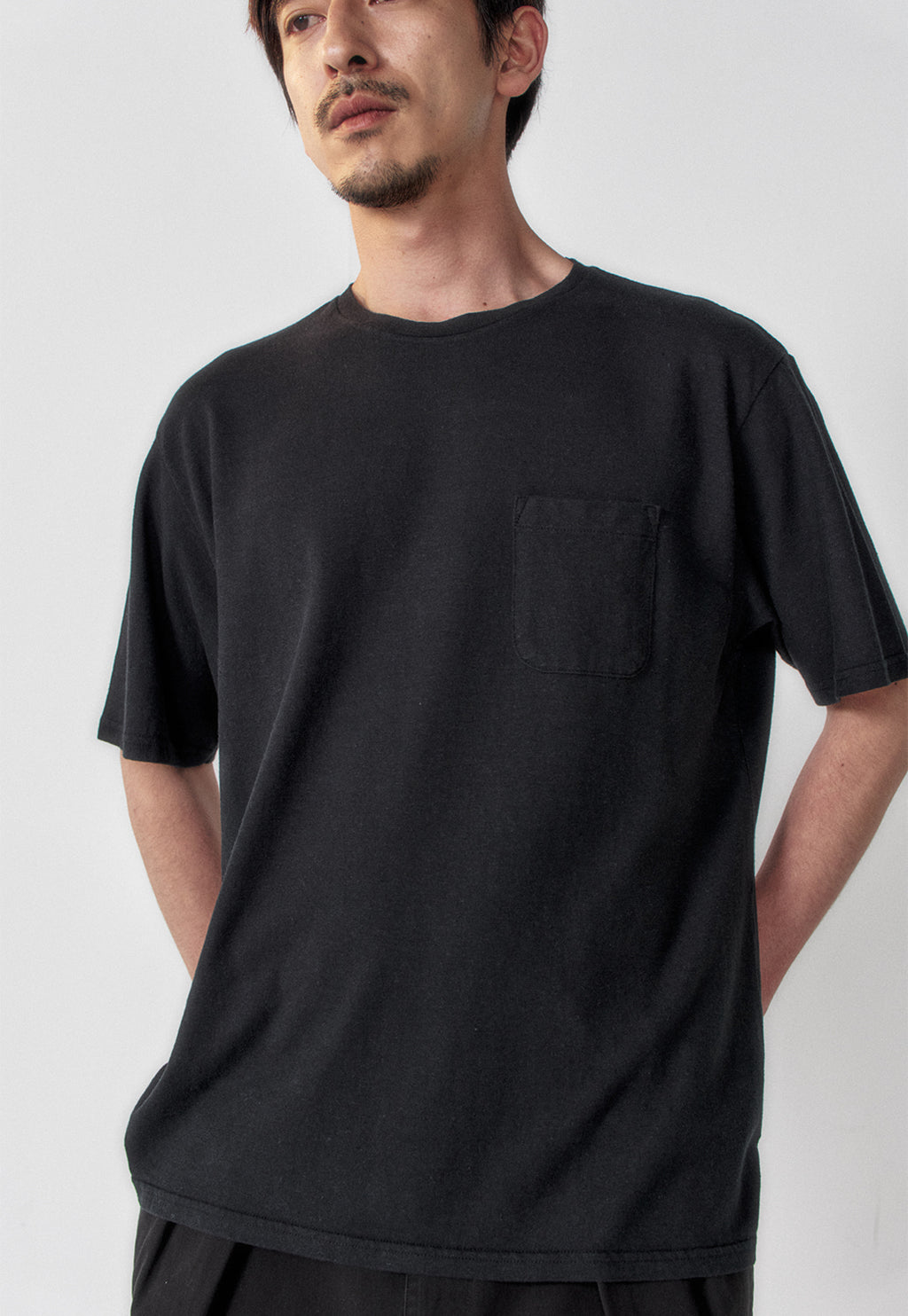 Art if acts - Linen Pocket Tee (Black) product image 2 | TRAB K-Fashion Australia