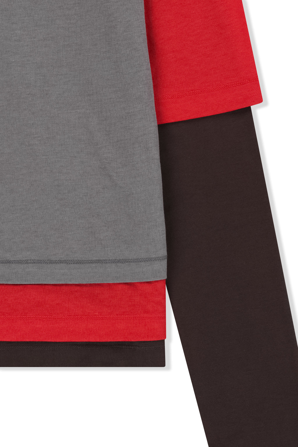 Matin Kim - Triple Layered Multi Way Top (Red) product image 8 | TRAB K-Fashion Australia