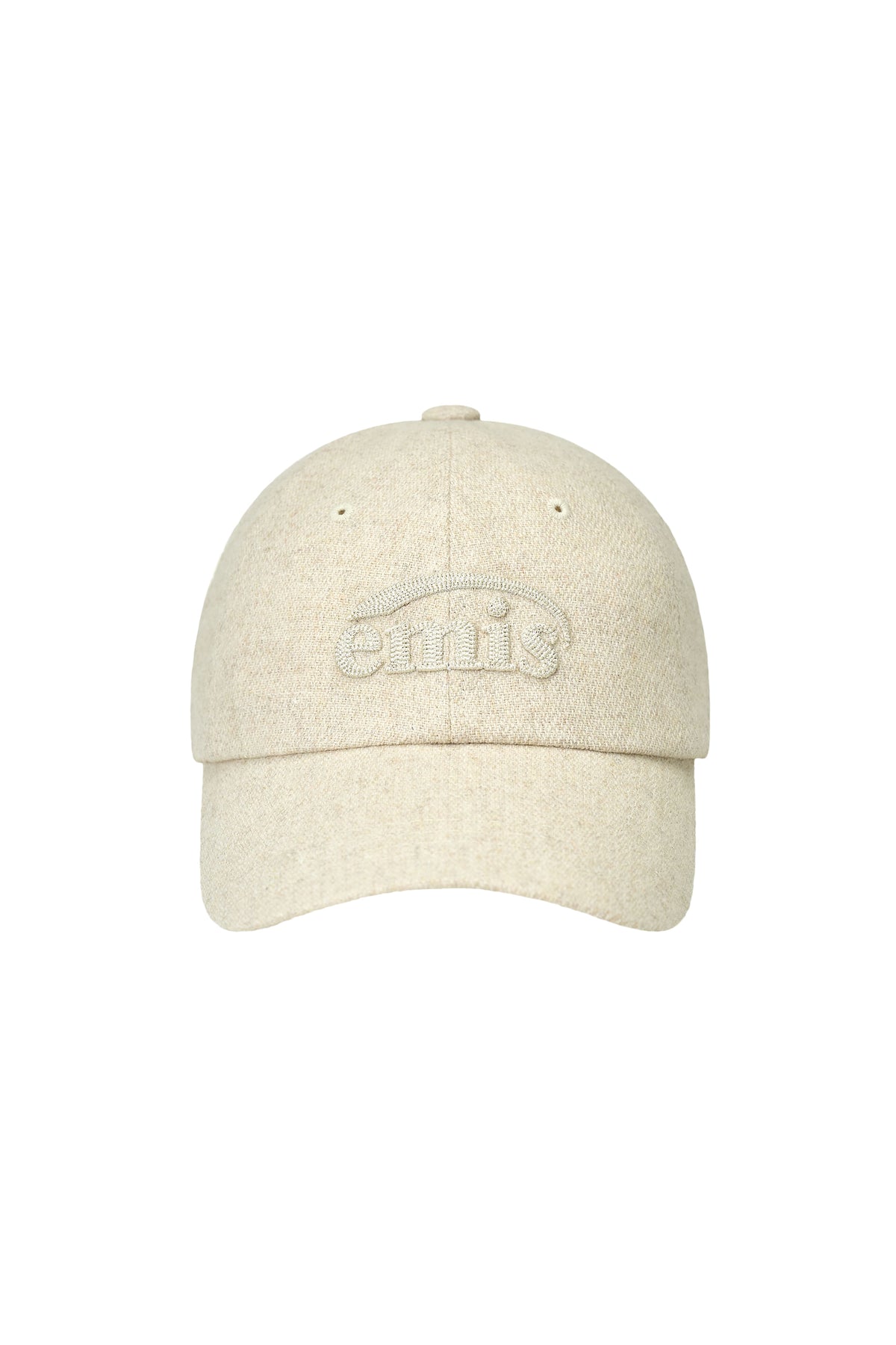 Emis - Chain Logo Wool Cap (Oatmeal Melange) product image 1 | TRAB K-Fashion Australia