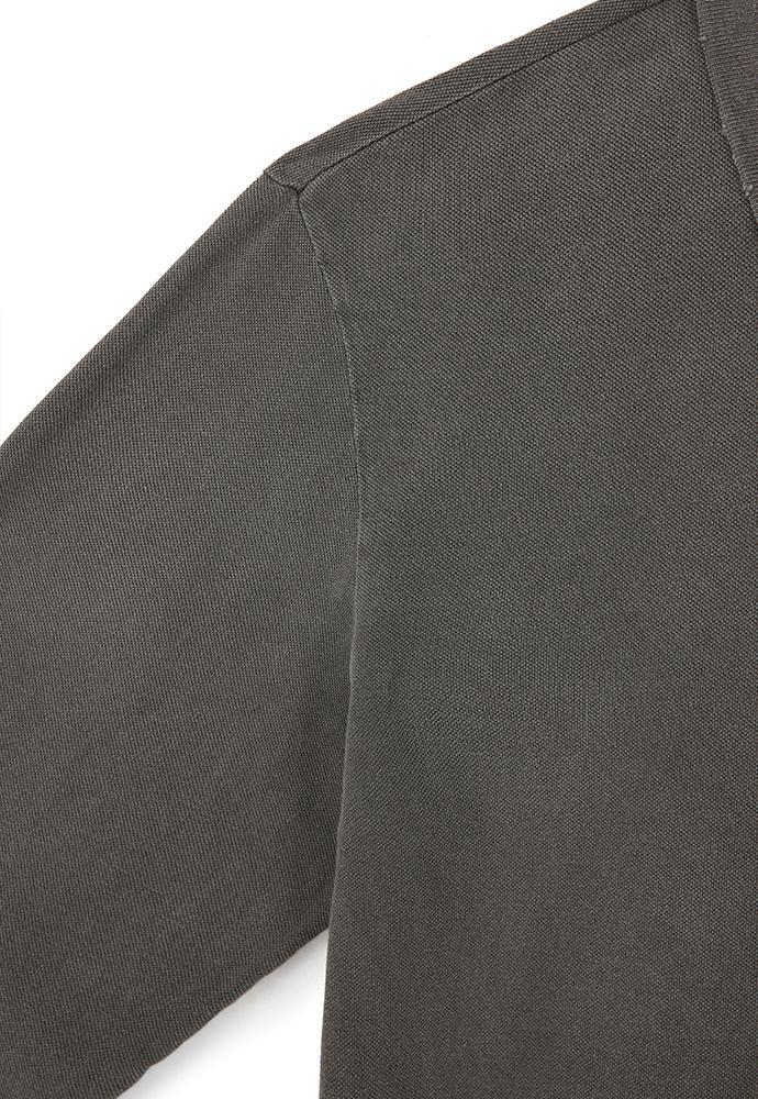 Art if acts - Damaged Pique Polo Shirt (Faded Charcoal) product image 10 | TRAB K-Fashion Australia