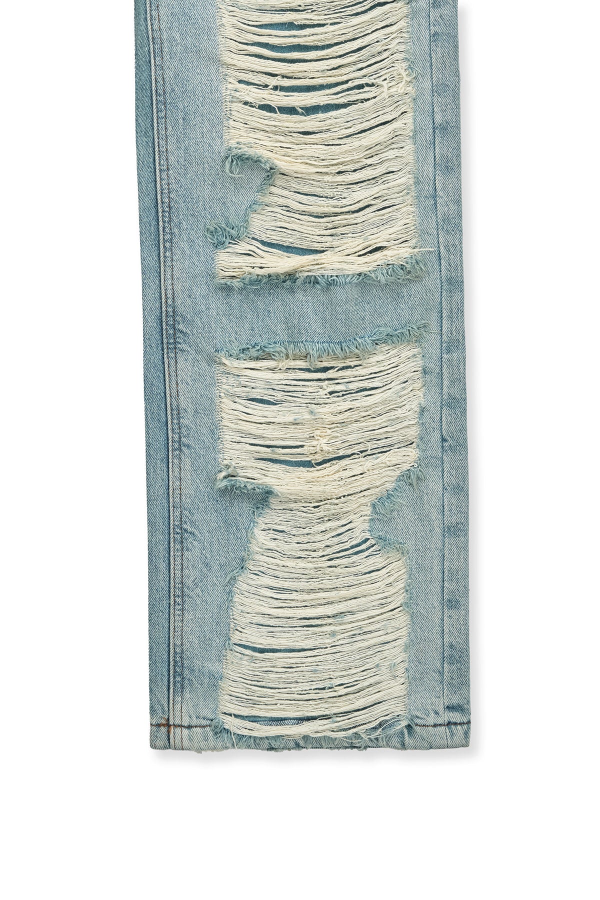 Matin Kim - Heavy Destroyed Denim Pants (Light Blue) product image 4 | TRAB K-Fashion Australia