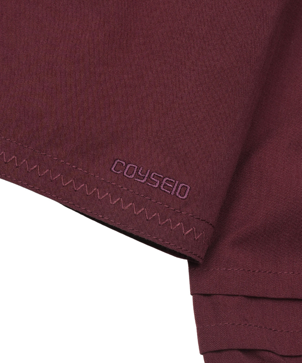 Coyseio - Graphic Round Collar Shirt (Wine) product image 16 | TRAB K-Fashion Australia