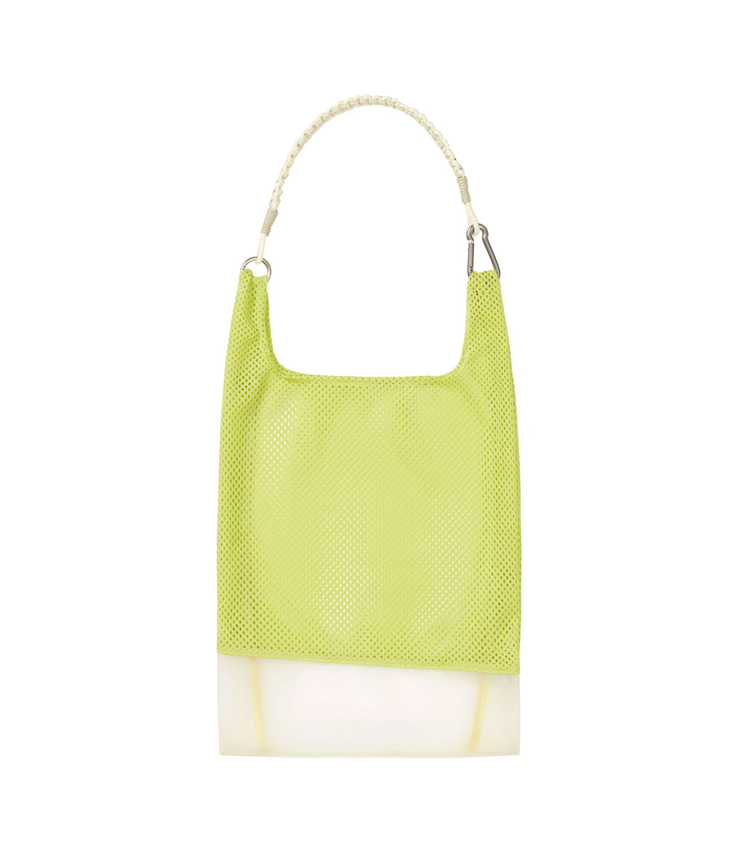 XLIM - Ep.7 01 Synopsis Mesh Bag (Lime) product image 1 | TRAB K-Fashion Australia