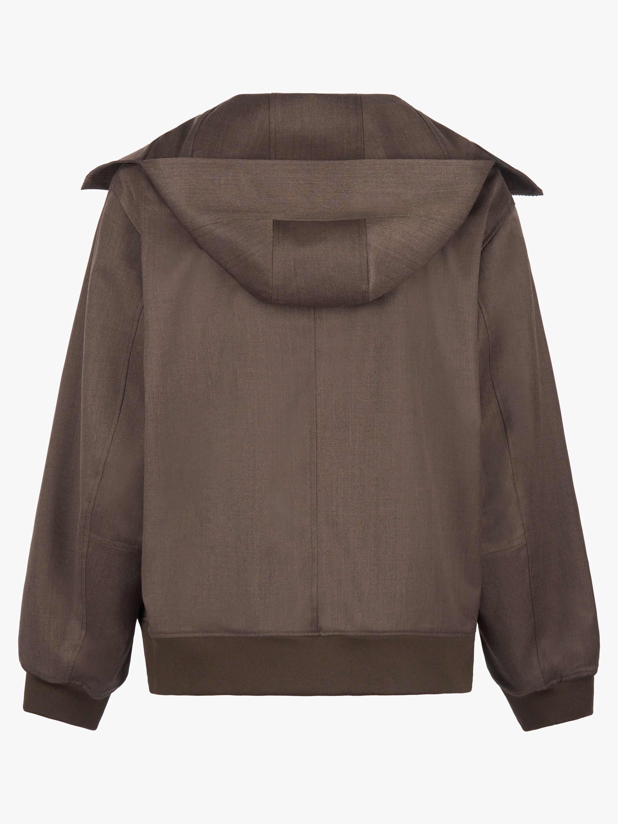 Jiyong Kim - Hooded Zip-Up Jacket (Brown) product image 6 | TRAB K-Fashion Australia